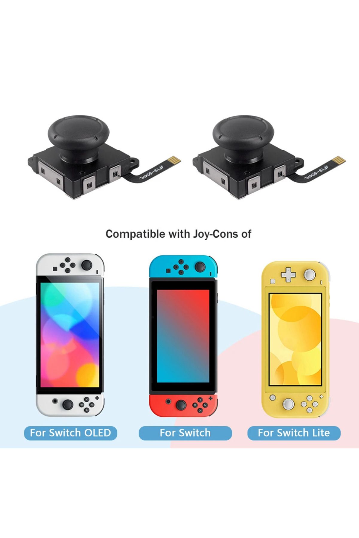 ALLOYSEED-Replacement Hall Effect Joystick for Nintendo Switch/Lite/OLED Joycon Analog Thumb Stick No Drift... 2