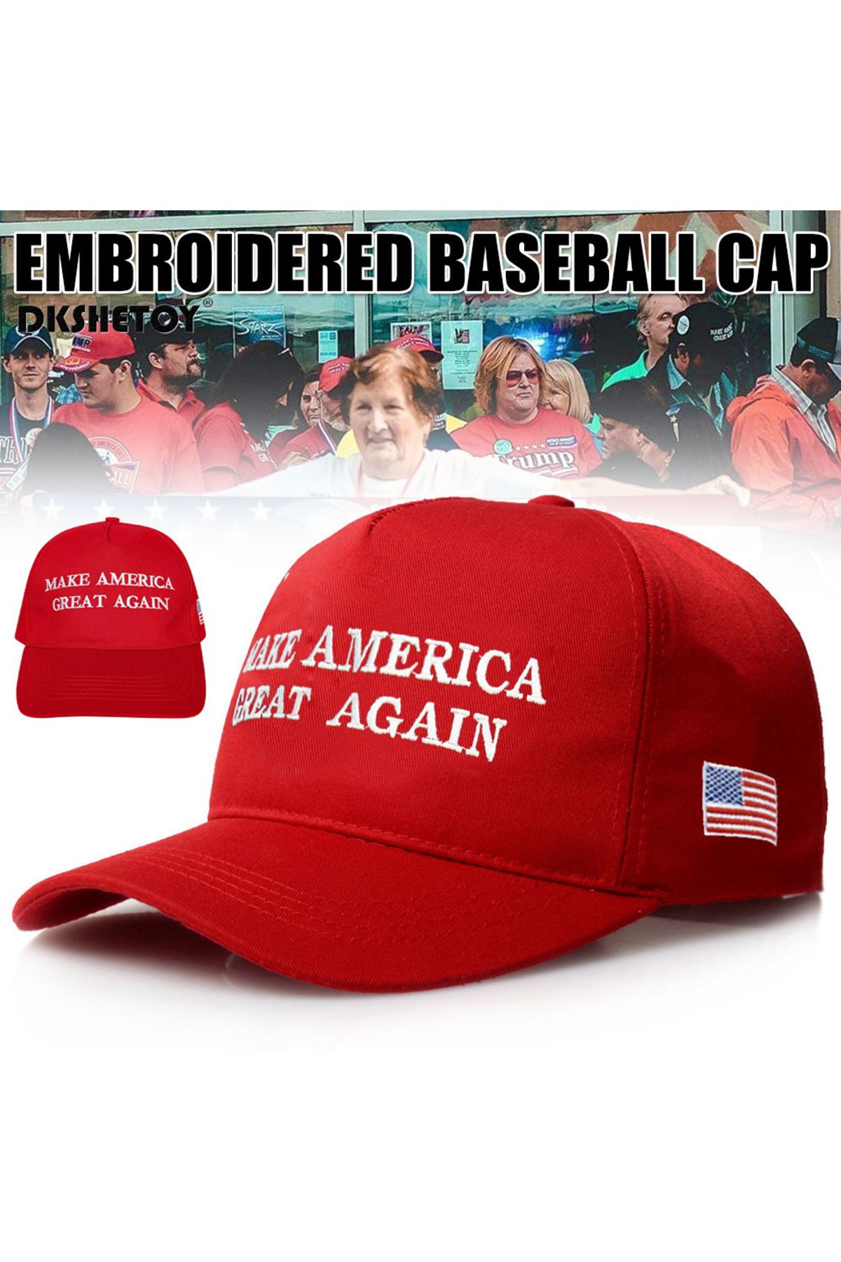 Choice-Donald Trump Hat Make America Great Again GOP Republican Adjust Baseball Cap Patriots President Hat 6
