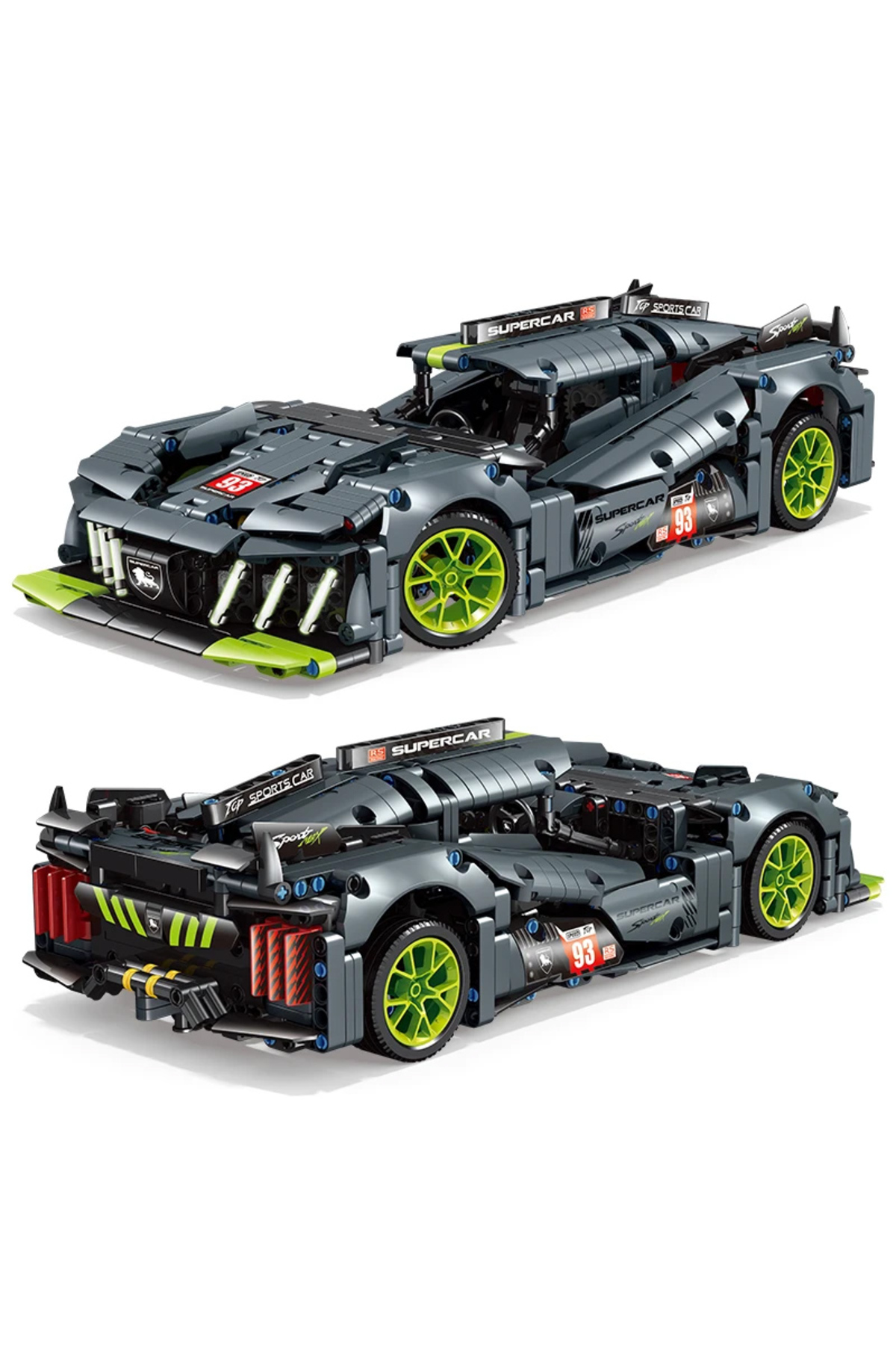 ۱۲۸۰ قطعه فنی، مقیاس ۱:۱۴، پژو، ۹×۸ سرعت، بلوک‌های ساختمانی خودرو، ۴۲۱۵۶، خودروی مسابقه‌ای، مونتاژ، قطعات…