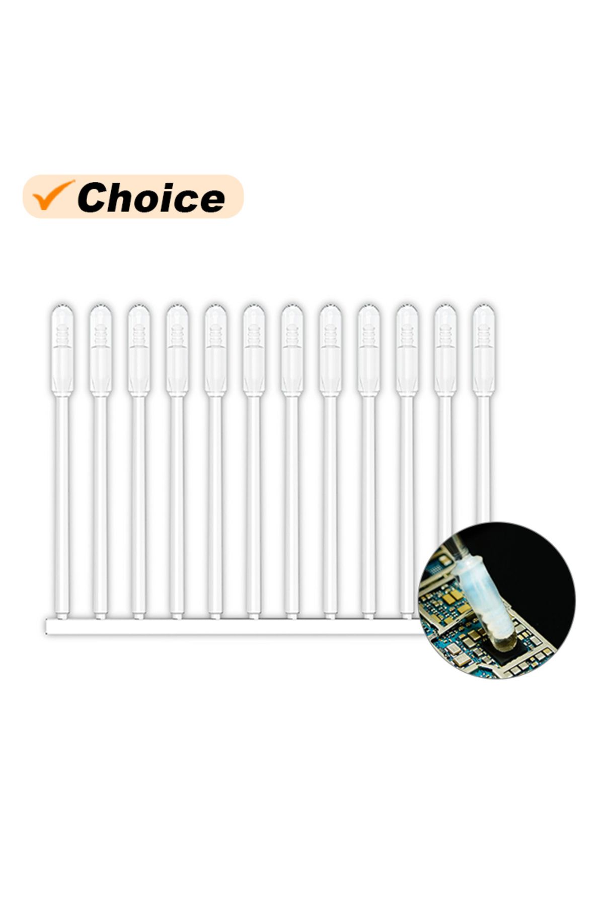Choice-2UUL CL21 48PCS/Pack Camera Lens Cleaner Synthetic Resin Gel Stick Type Dust Removal Camera Lens ... 2