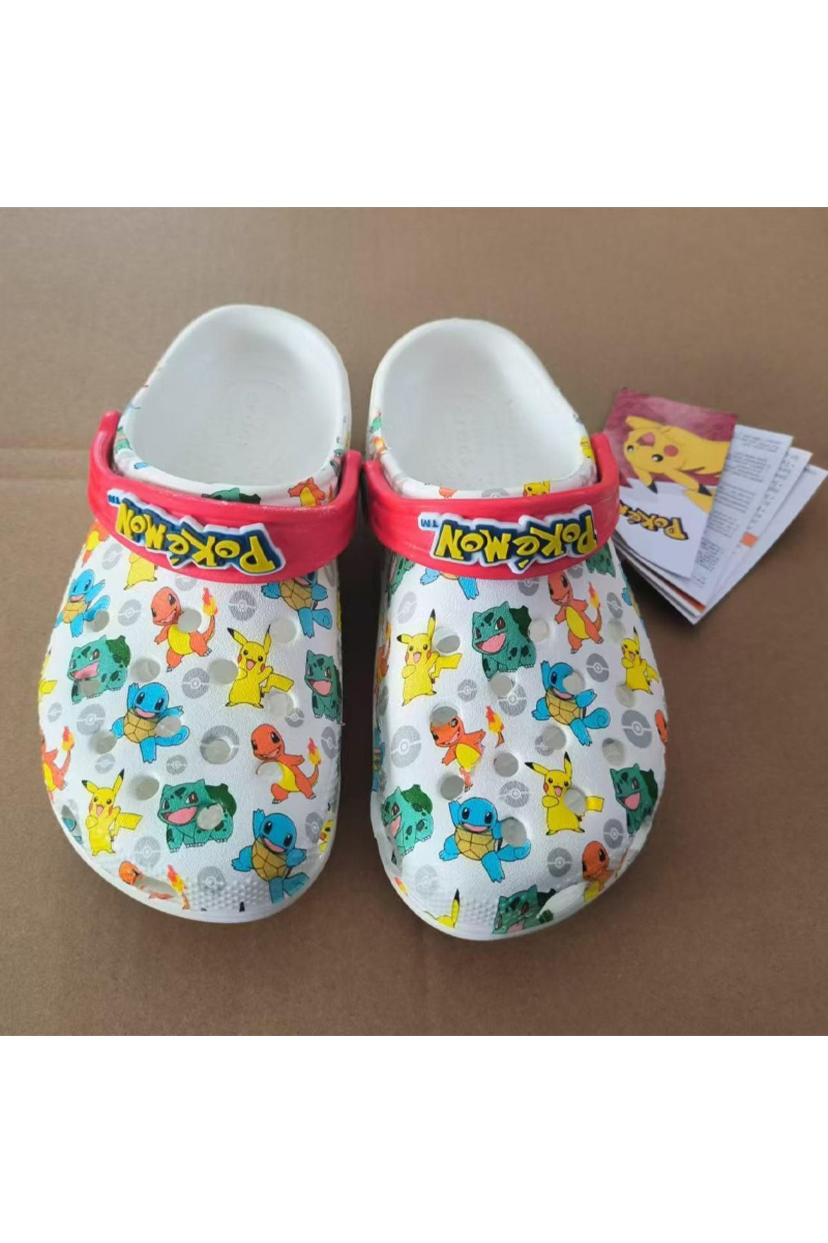 Choice-pokemon Kawaii Hole Sandals Pikachu Squirtle Charmander Slippers Sandals Eva Anime Home Beach Sho... 3