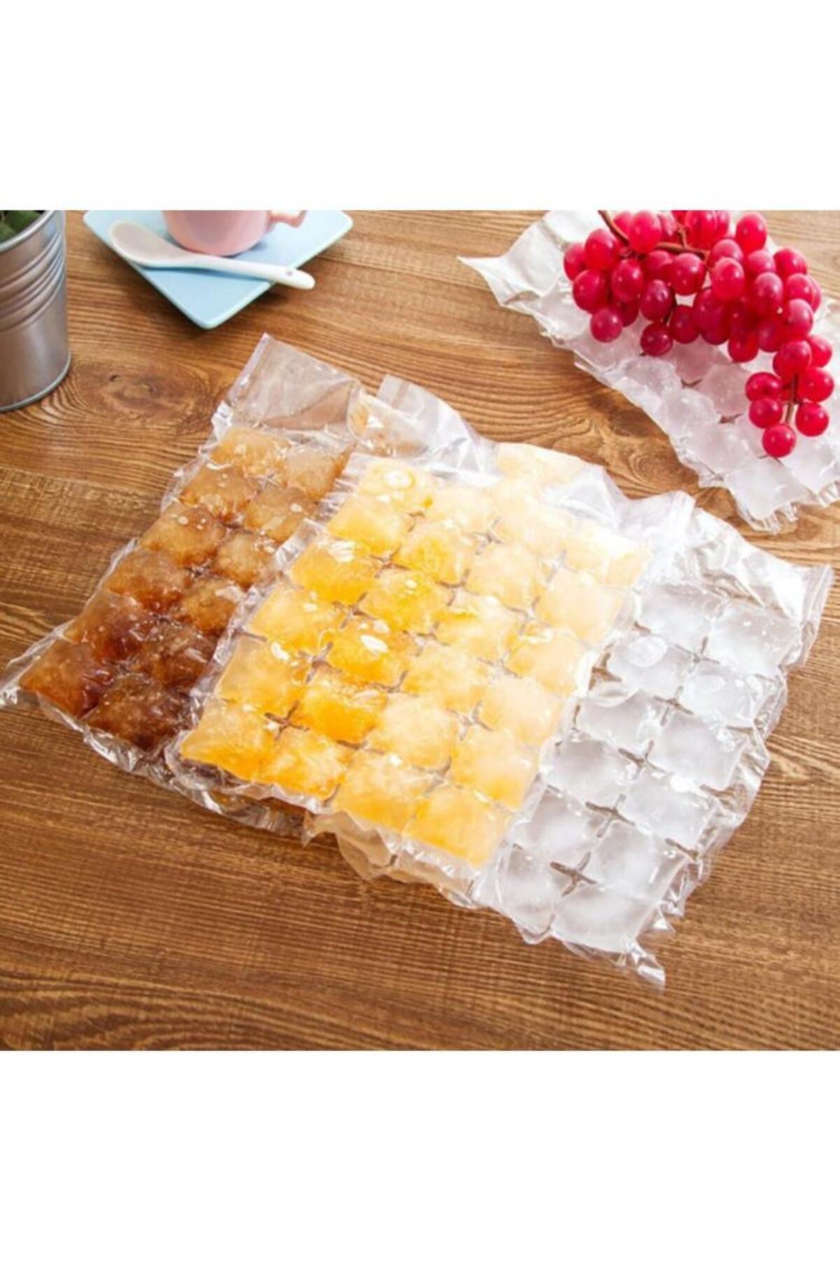 VAKIND-10-100PCS Disposable Ice-Making Bag Freezing Maker Ice Cube Bag Self-Seal DIY Drinking Ice Cube T... 8