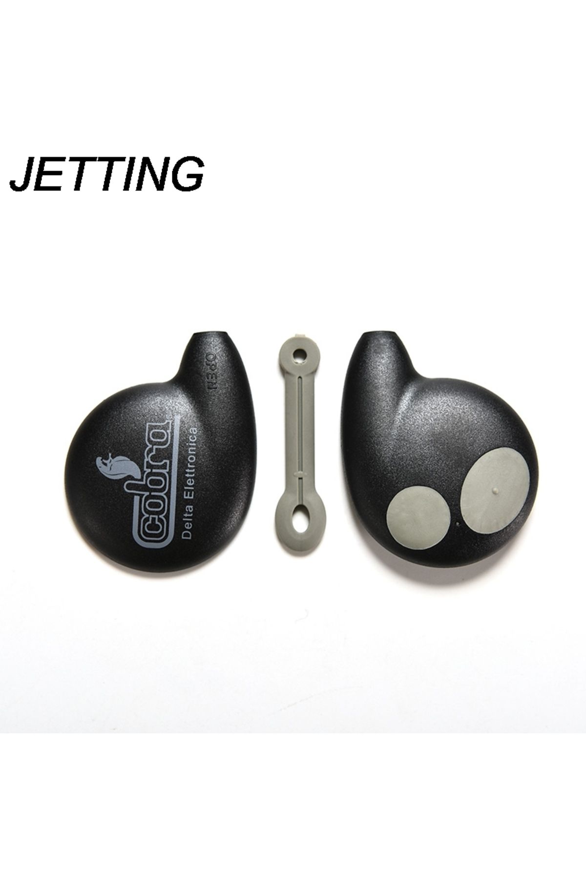 Choice-1PC Remote Shell Black Color 2 Buttons Fit for Cobra Alarm 7777 Remote Key FOB Cases Replacement 7