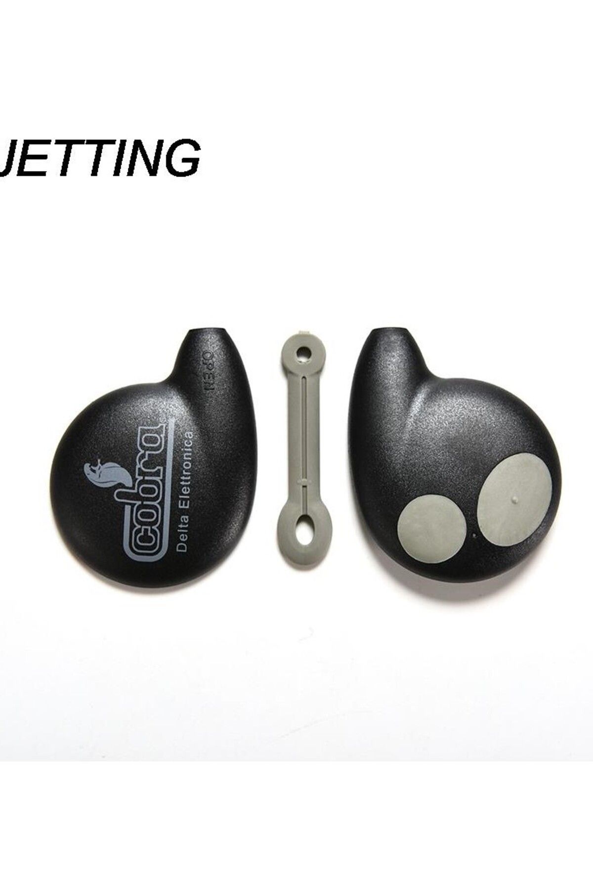 Choice-1PC Remote Shell Black Color 2 Buttons Fit for Cobra Alarm 7777 Remote Key FOB Cases Replacement 8