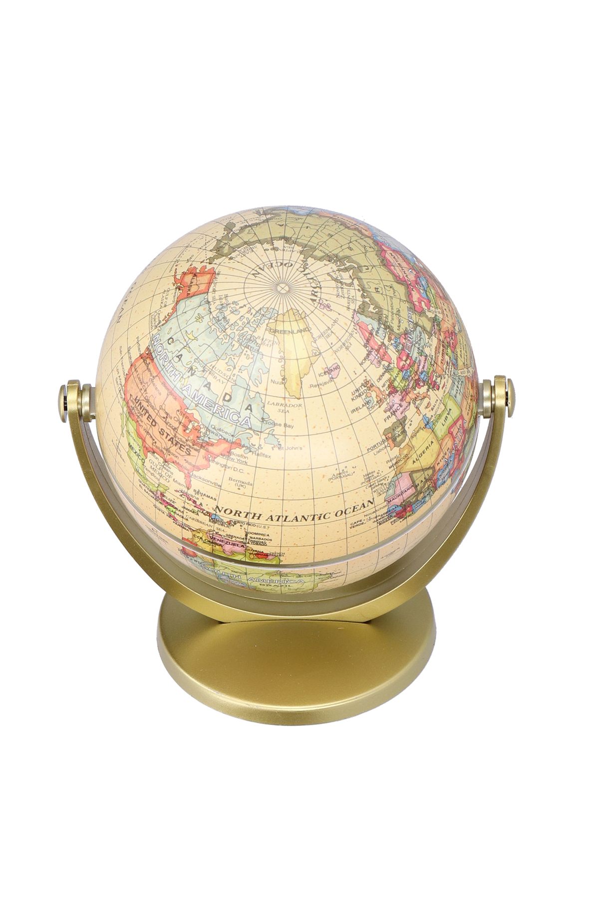 Choice-Mini World Map Globe English Edition Desktop Rotating Earth Geography Globe Teaching Tool 7