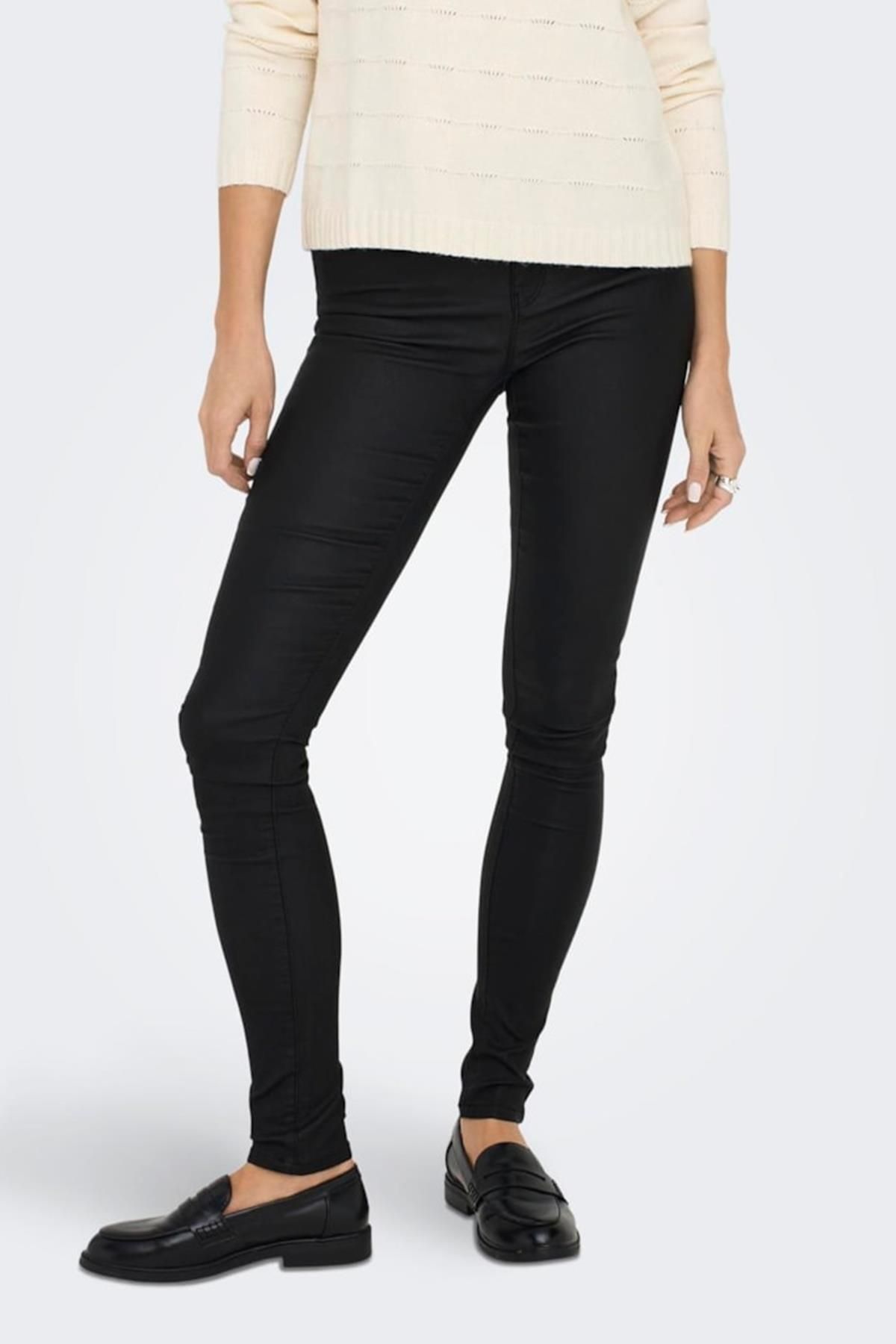 ONLY-Pantaloni de pânză pentru femei 8