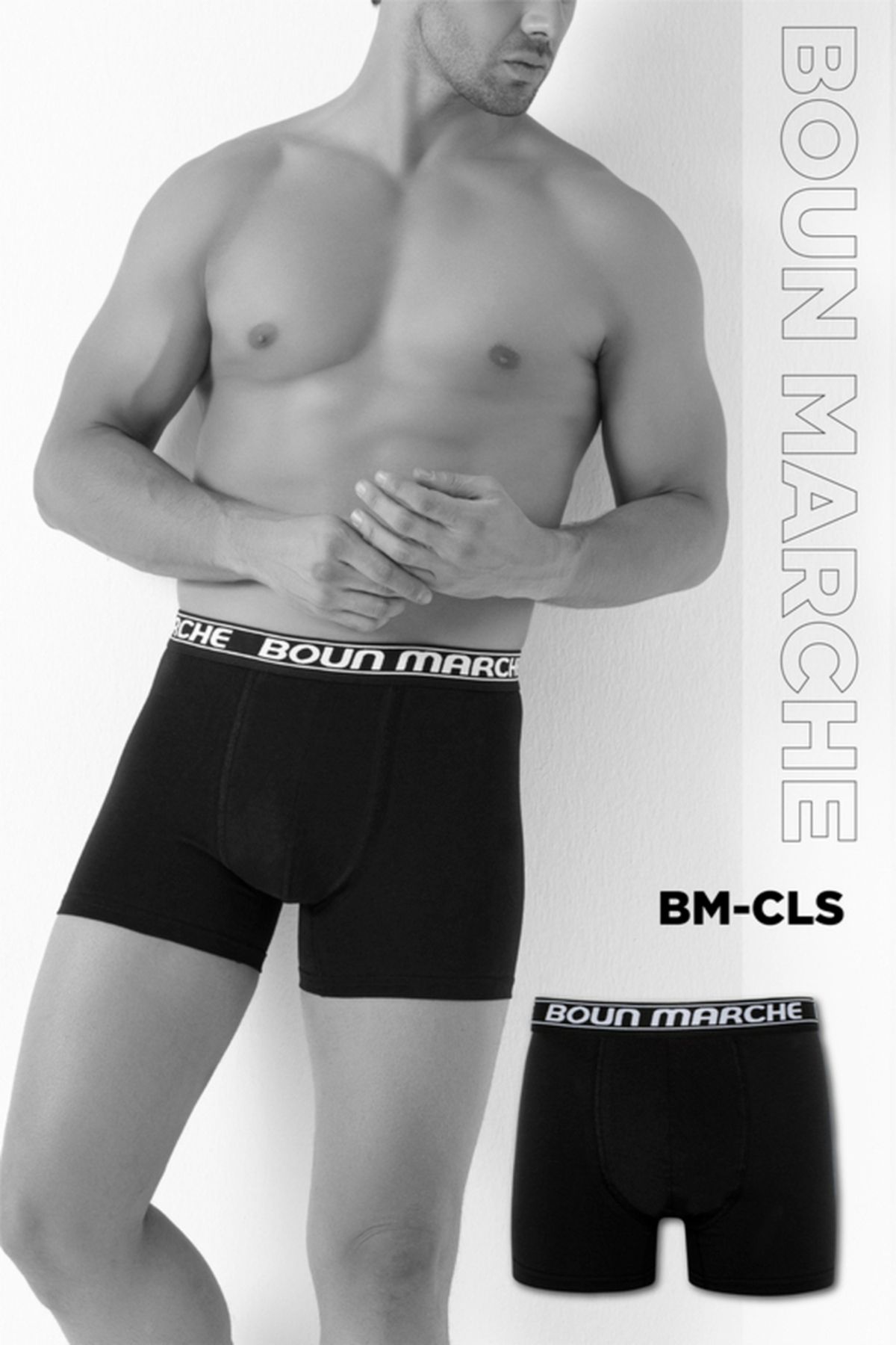 BOUN MARCHE-Premium Lycra 6-Piece Men's Boxer Box - Alexander Bm-Cls 3