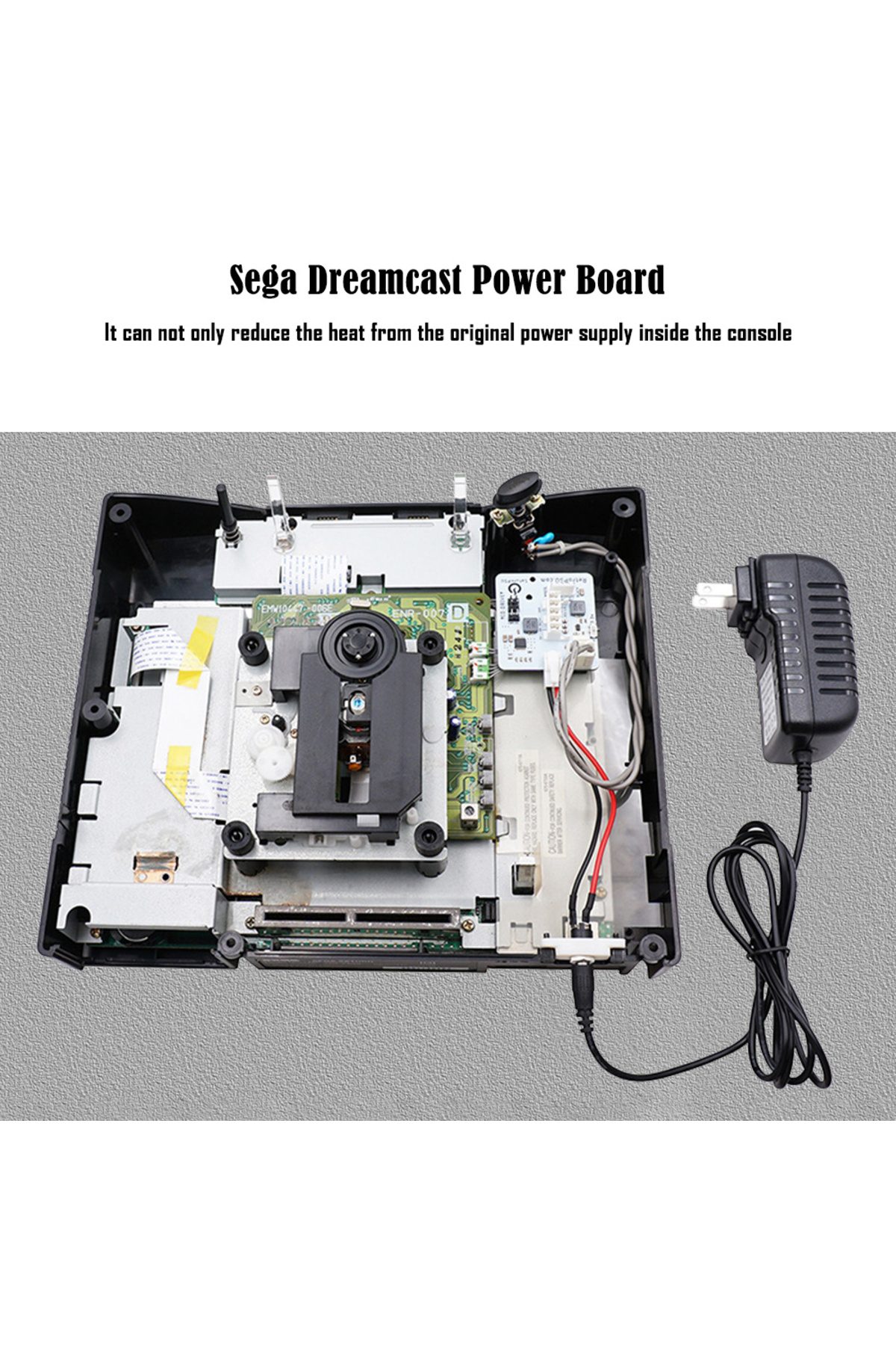 ALLOYSEED-Rev2.1 Saturn PSU 12V Power Supply Board + Power Plug Adapter For SEGA SaturnPSU Game Console Rep... 3