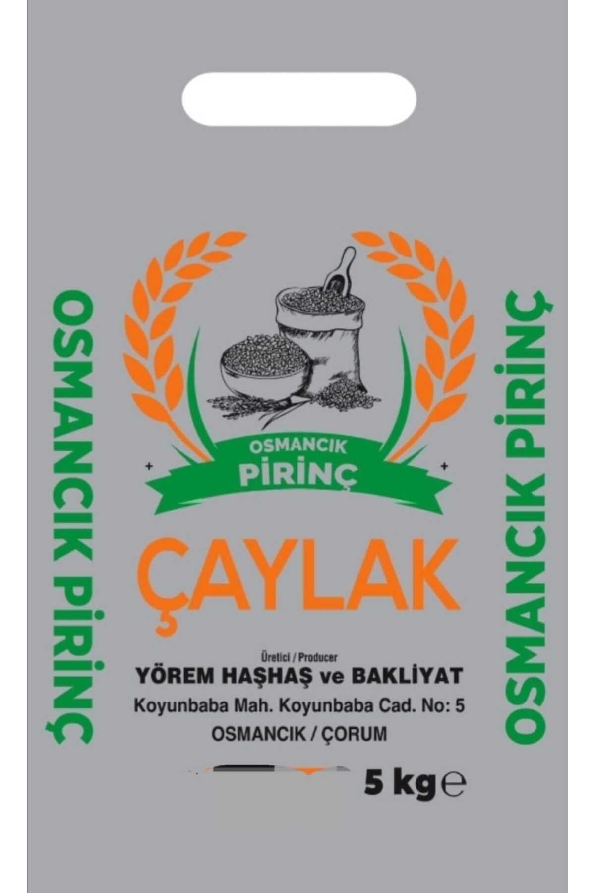 çaylak pirinç Çaylak Osmancık Pirinç 5 Kg (YENİ MAHSÜL)