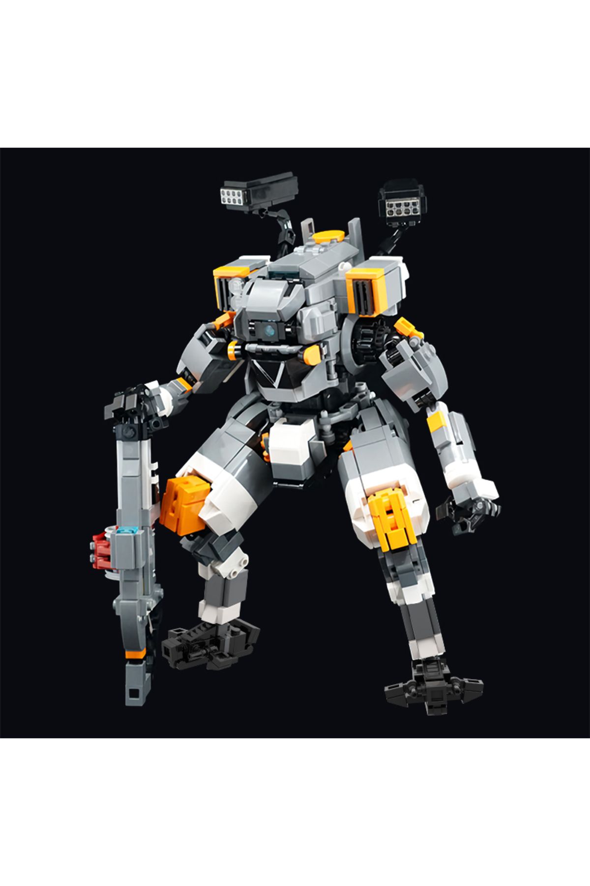 BuildMoc-Titanfall Vanguard-Class FS-1041 Robot Building Blocks Set Titan Mecha Game Bricks Toys ... 3