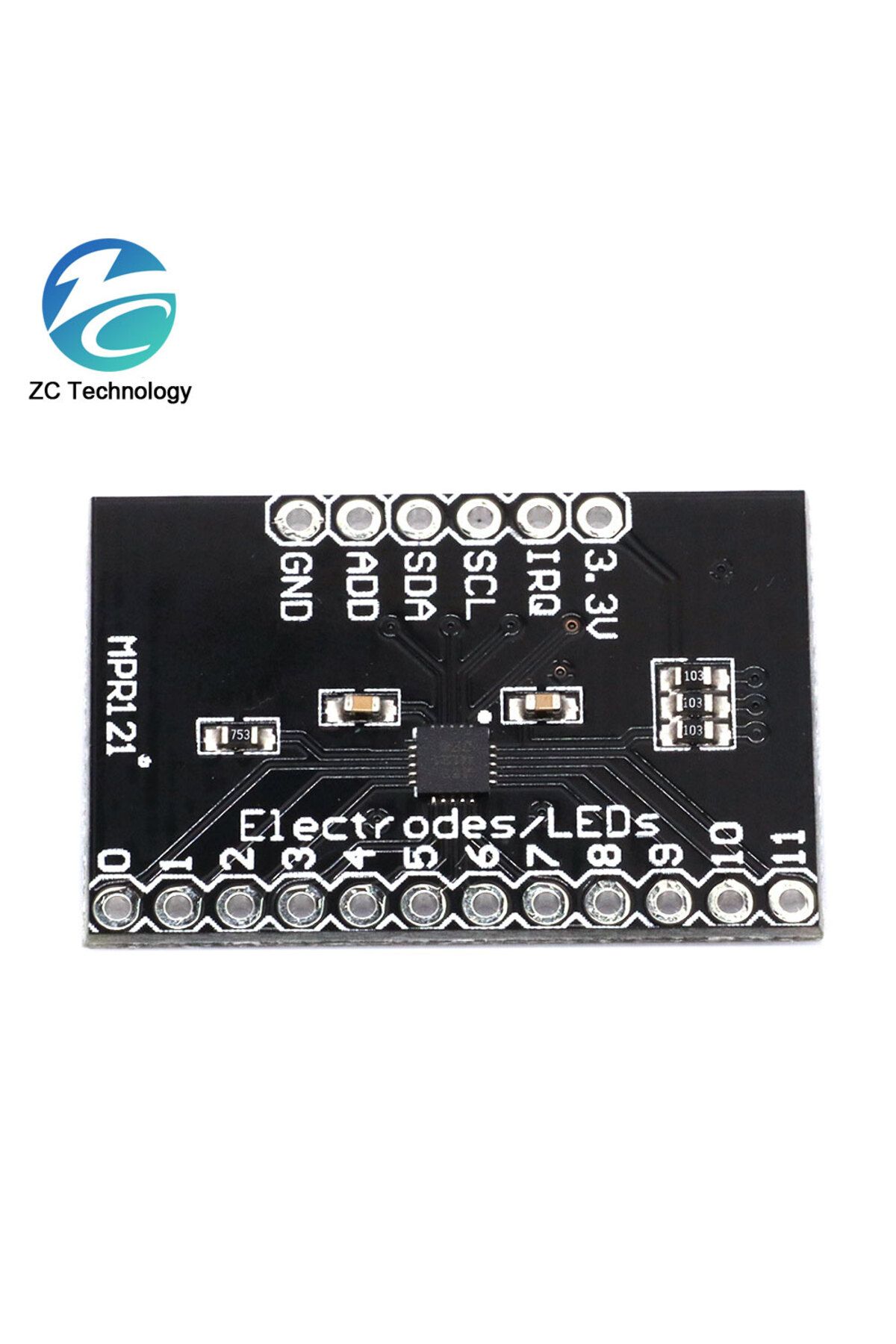 Choice-MPR121 Breakout V12 Capacitive Touch Sensor Controller Module I2C Interface keyboard Development ... 5