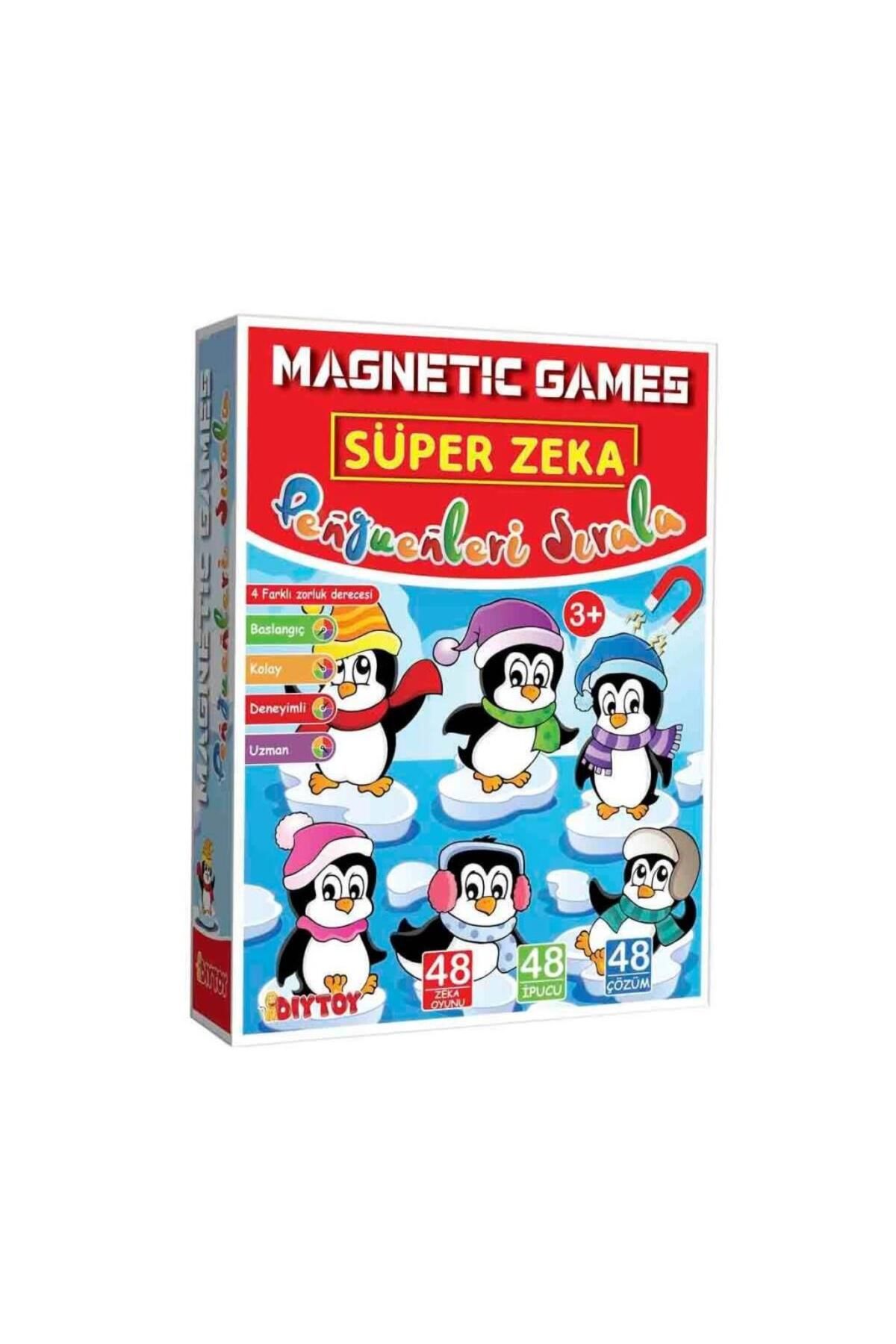 gcaksesuar Nessiworld 2397 Manyetik Magnet Penguenleri Sırala -Dıytoys