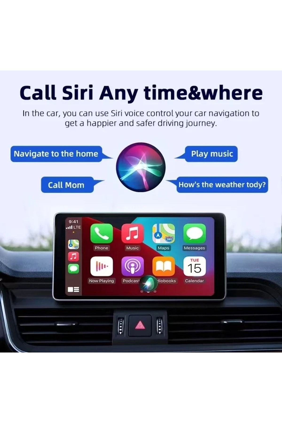WDSZKMYF-3 In 1 CarPlay AI Box Android 13 Wired To Wireless CarPlay Android Auto For Netflix YouTube FOTA ... 7