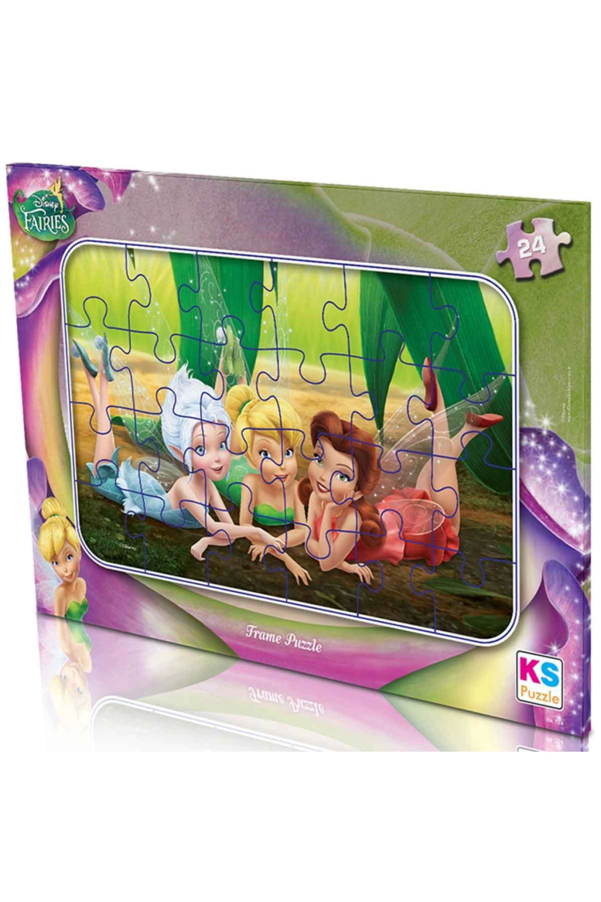 gcaksesuar Nessiworld Fairies 24 Parça Frame Puzzle