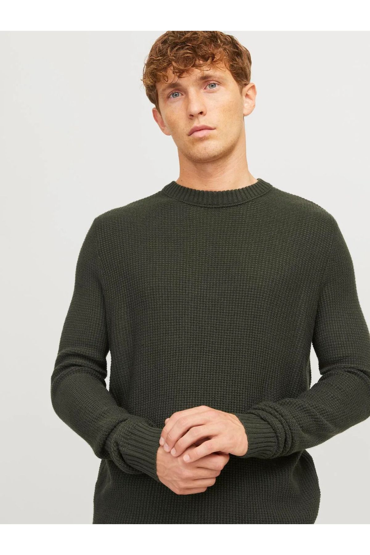 Jack & Jones-Jack Jones Men's Acrylic Knitted Sweater 12258569 3