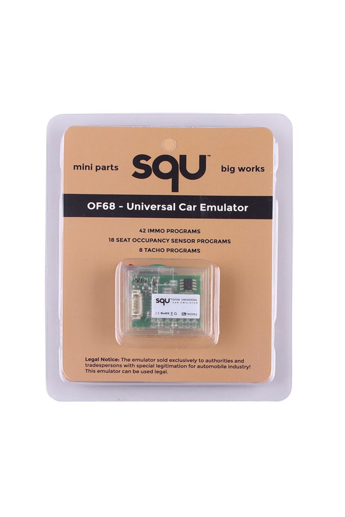 Choice-10PCS Best Price SQU OF68 OF80 Universal Car Emulator Signal Reset Immo Programs Place ESL Diagno... 7