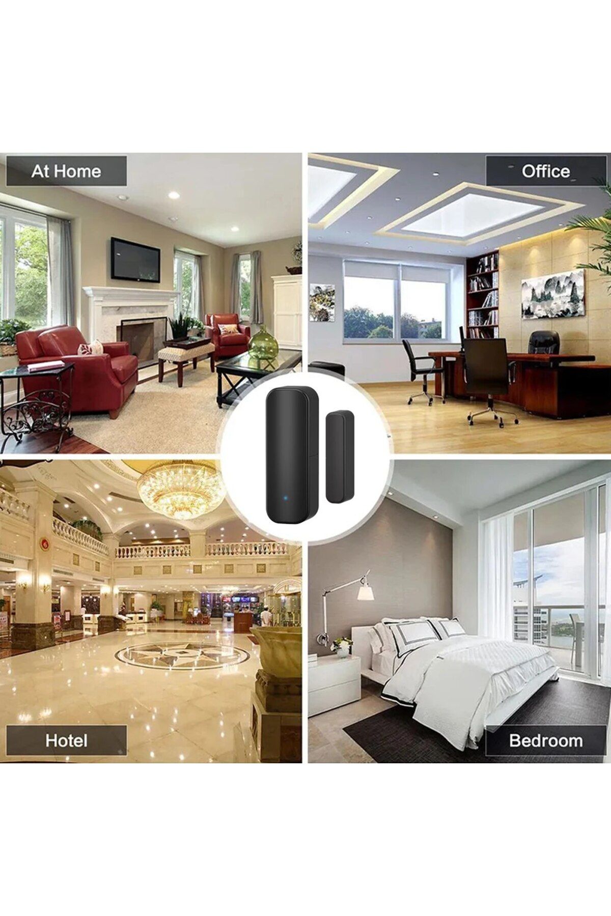 Choice-Tuya WiFi/ZigBee Door Window Sensor Smart Home Wireless Door Open Close Detectors APP Remote Alar... 7