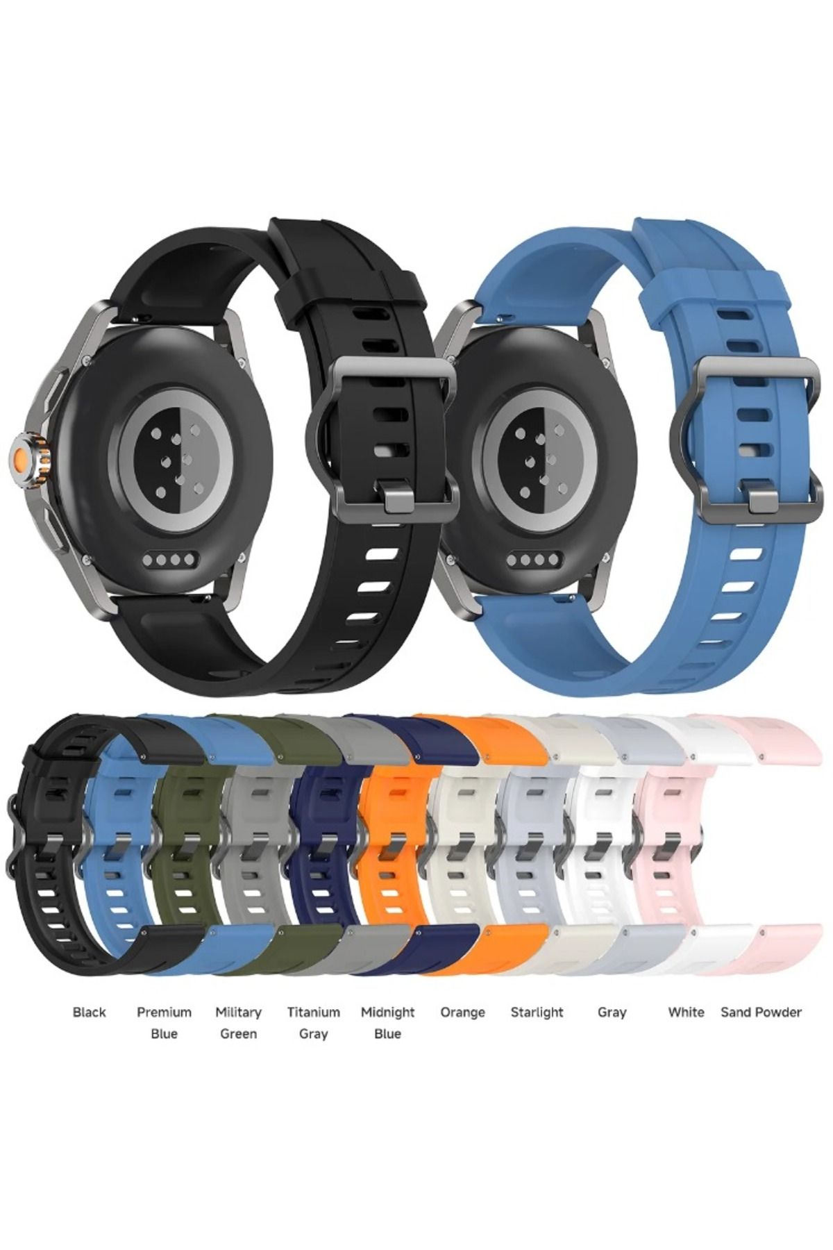 Choice-22MM Original Silicone Strap For Xiaomi Watch S4 Sport Wrist Band For Mi Watch 2 Pro / S3 S2 46MM... 8