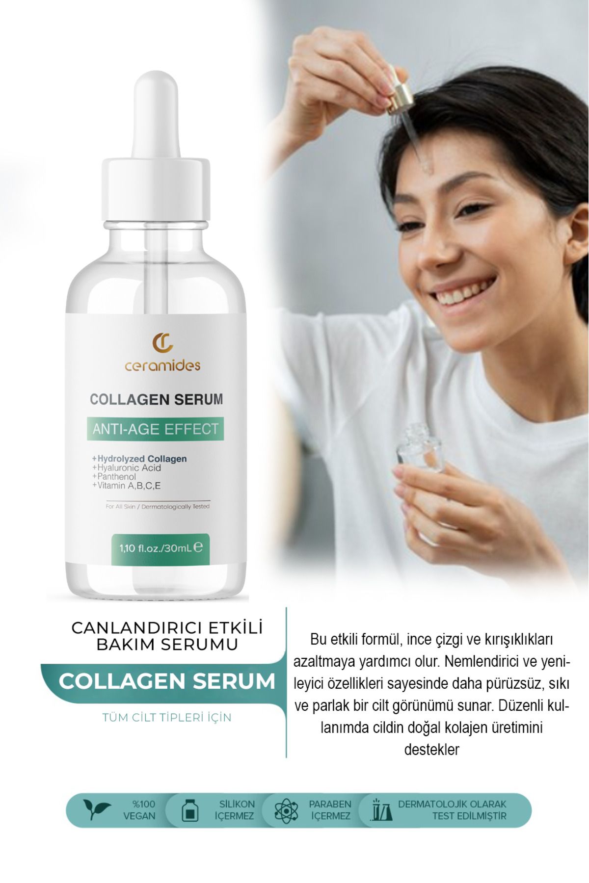 sérum de peau universitaire contre les rides et lâge 30 mm