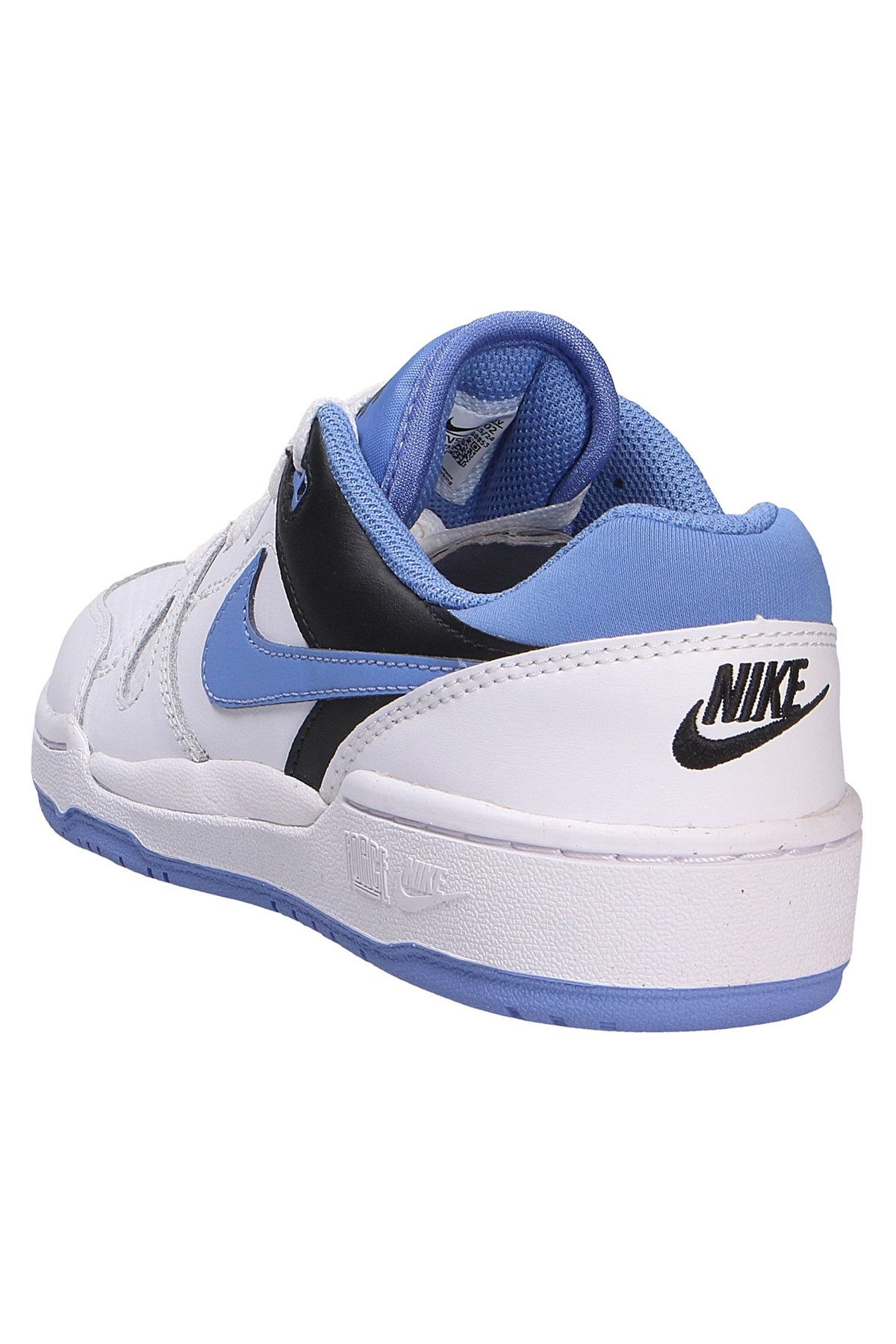 Nike-White Oxford Shoes for Kids 3