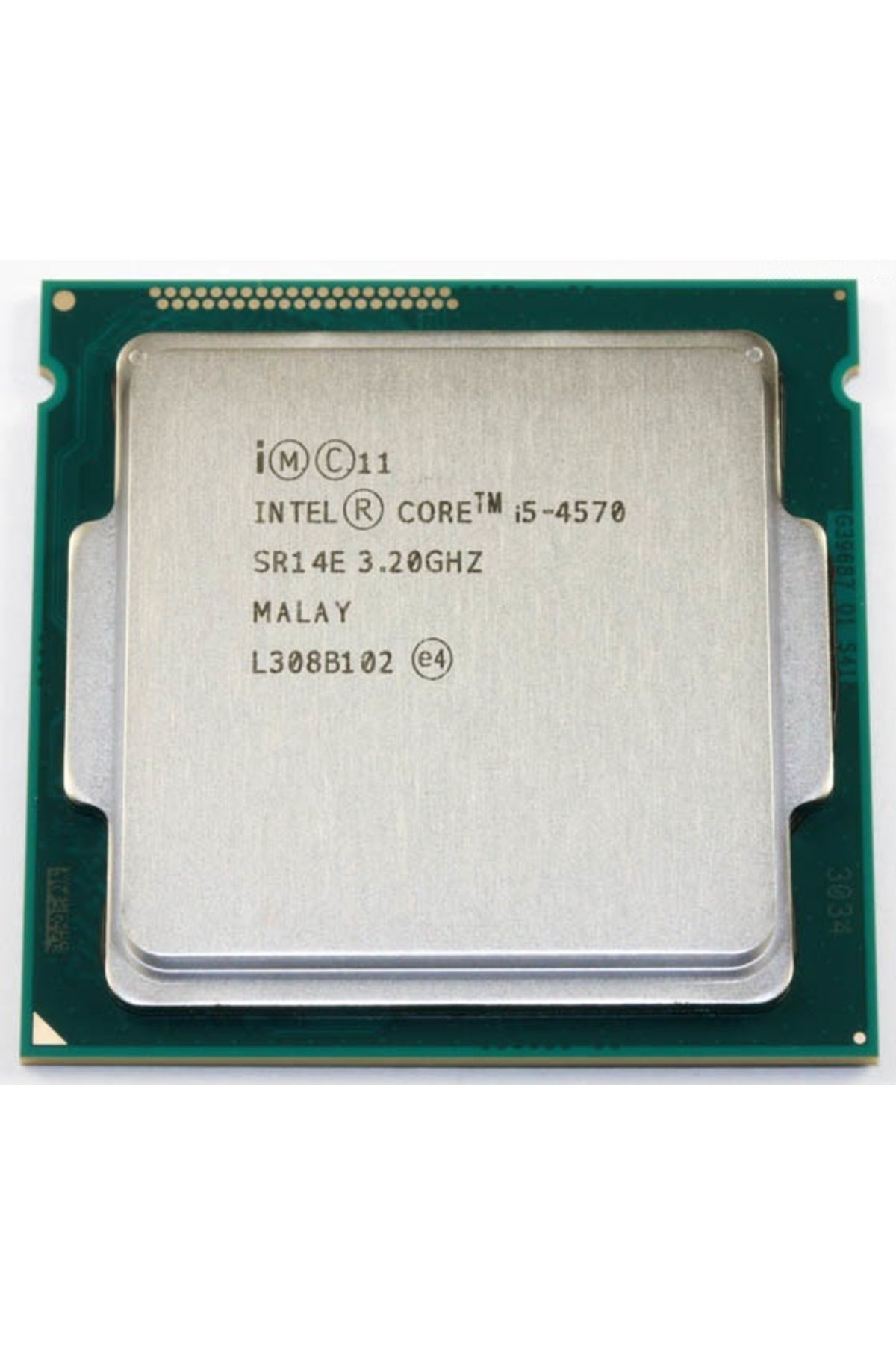 Intel-Intel Core i5 4570 3.2GHz LGA 1150 Quad-Core CPU Processor SR14E 2
