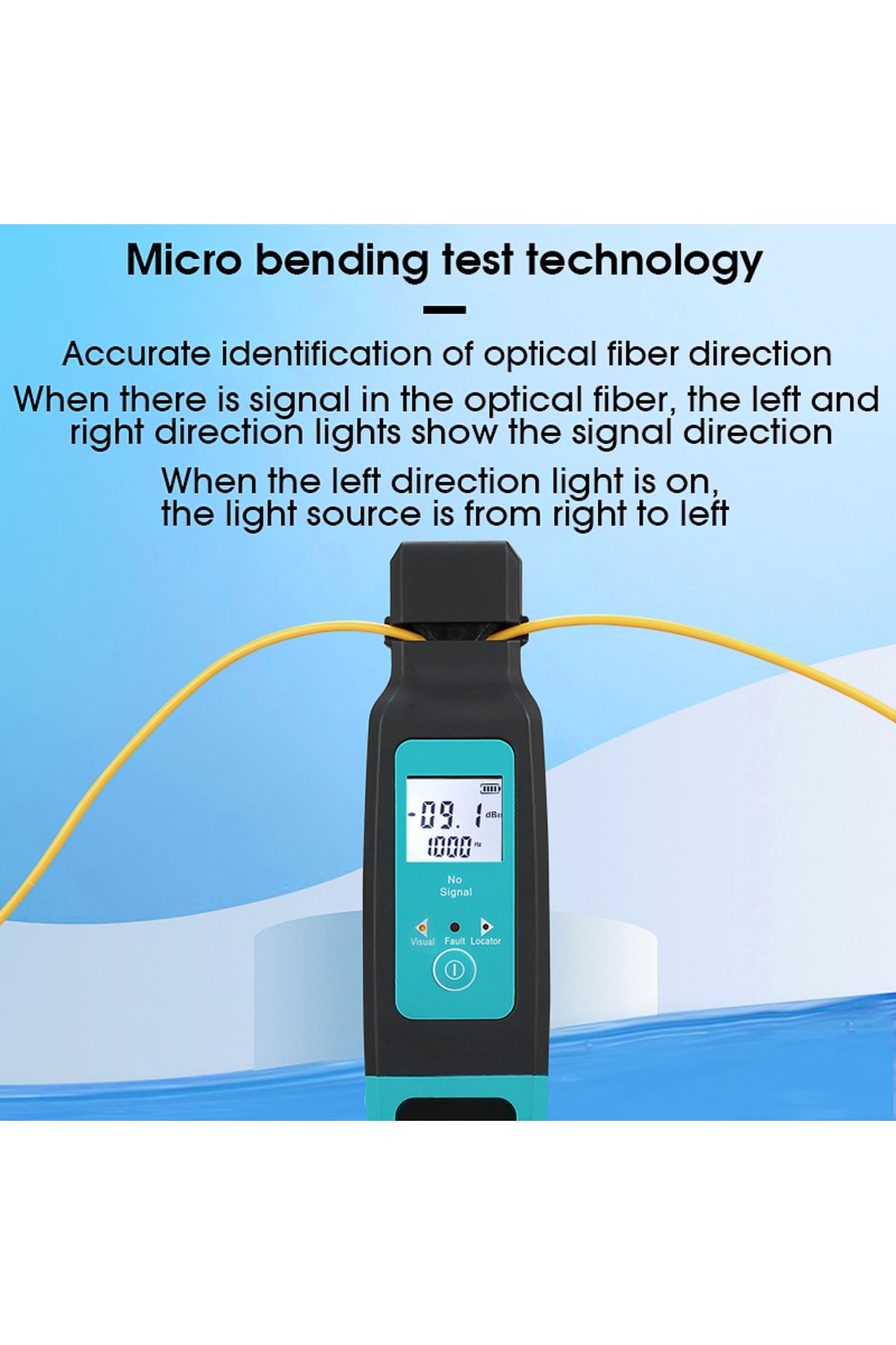Choice-COMPTYCO AUA-40 Fiber Optic Identifier Live Fiber Optical Identifier with Built in LED 10mwVisual... 5