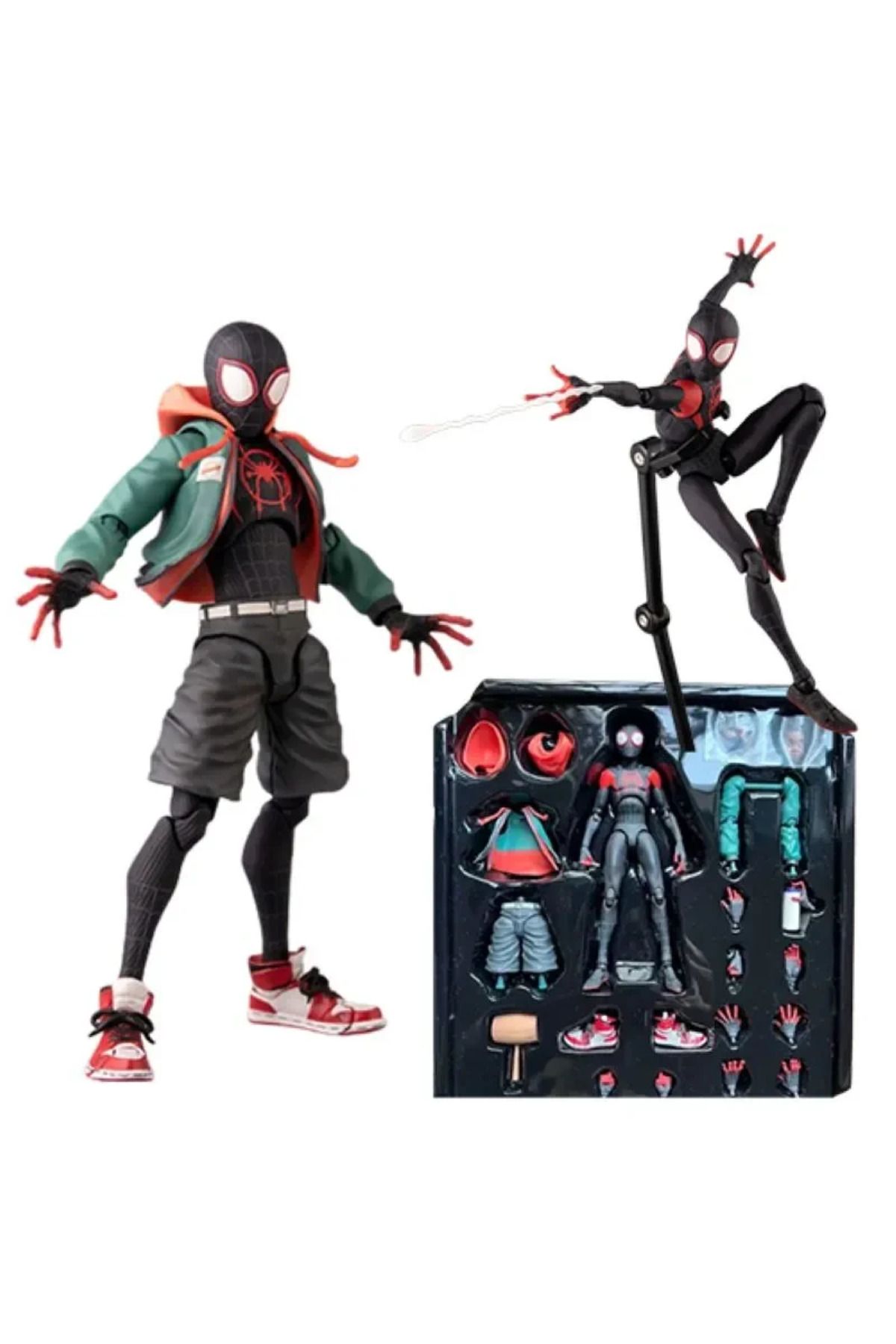 Choice-Sv Action Miles Morales Action Figure Collection Sentinel Marvel Spiderman Spider-Man Into the Sp... 2