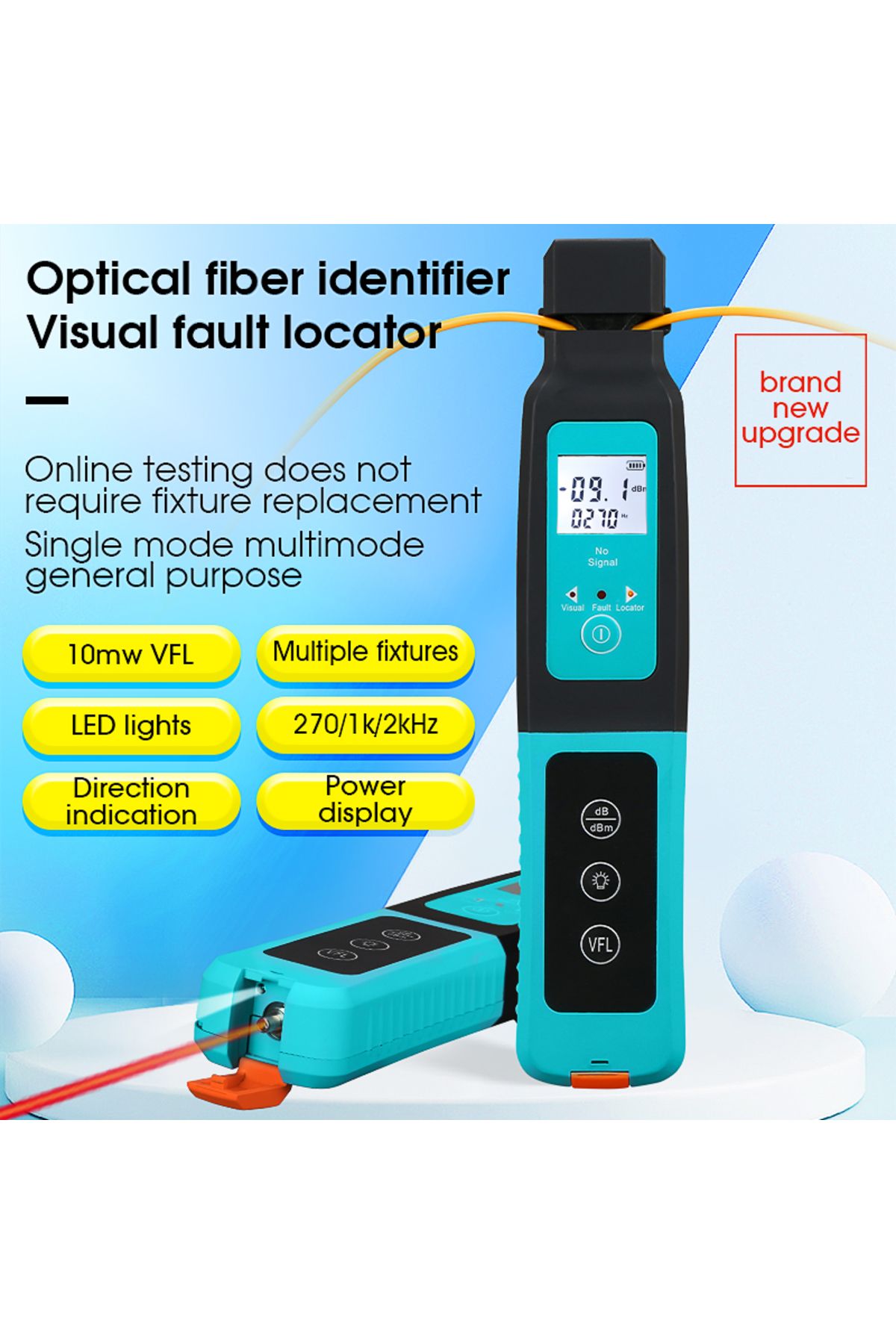 Choice-COMPTYCO AUA-40 Fiber Optic Identifier Live Fiber Optical Identifier with Built in LED 10mwVisual... 2