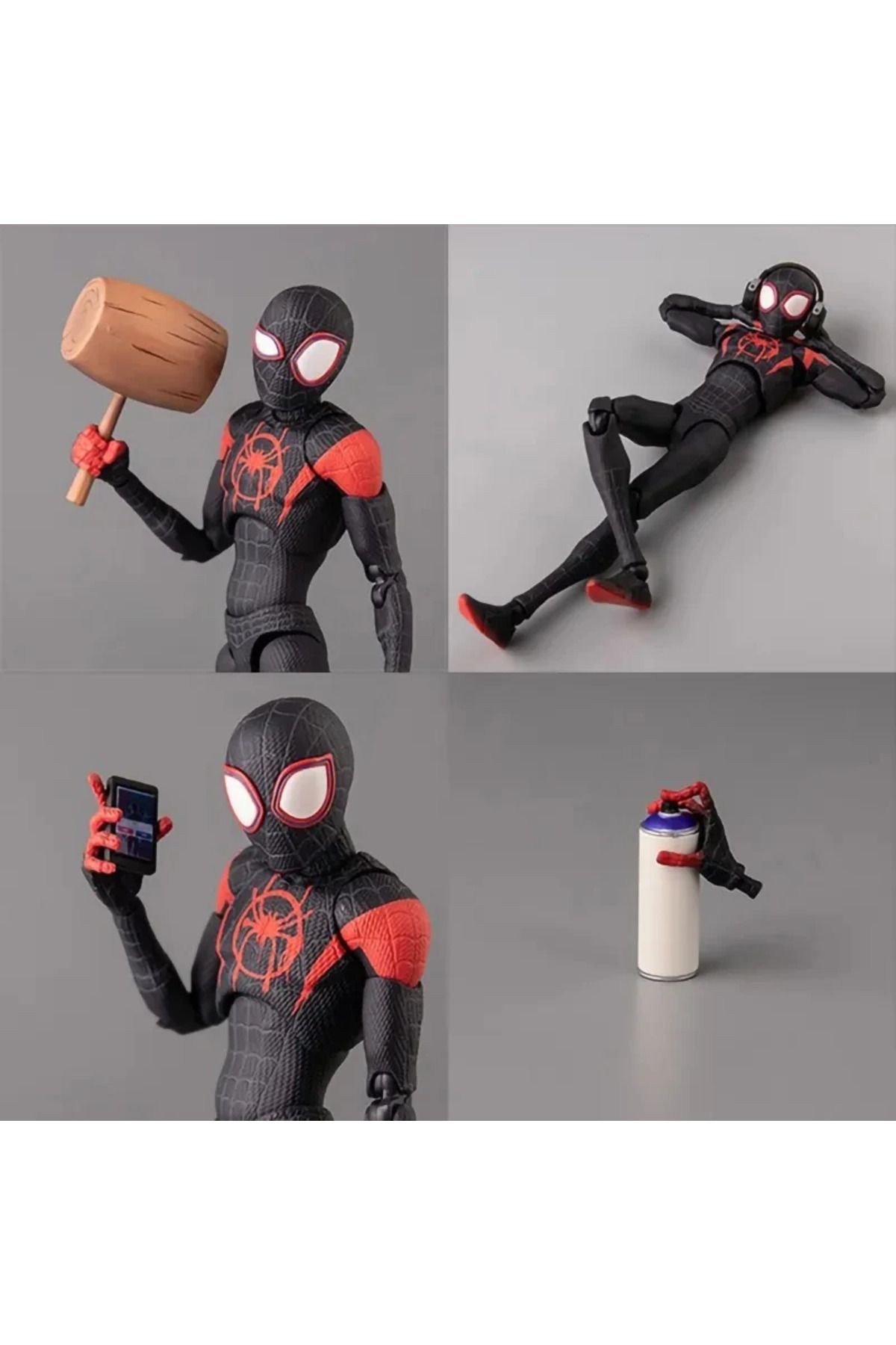 Choice-Sv Action Miles Morales Action Figure Collection Sentinel Marvel Spiderman Spider-Man Into the Sp... 3