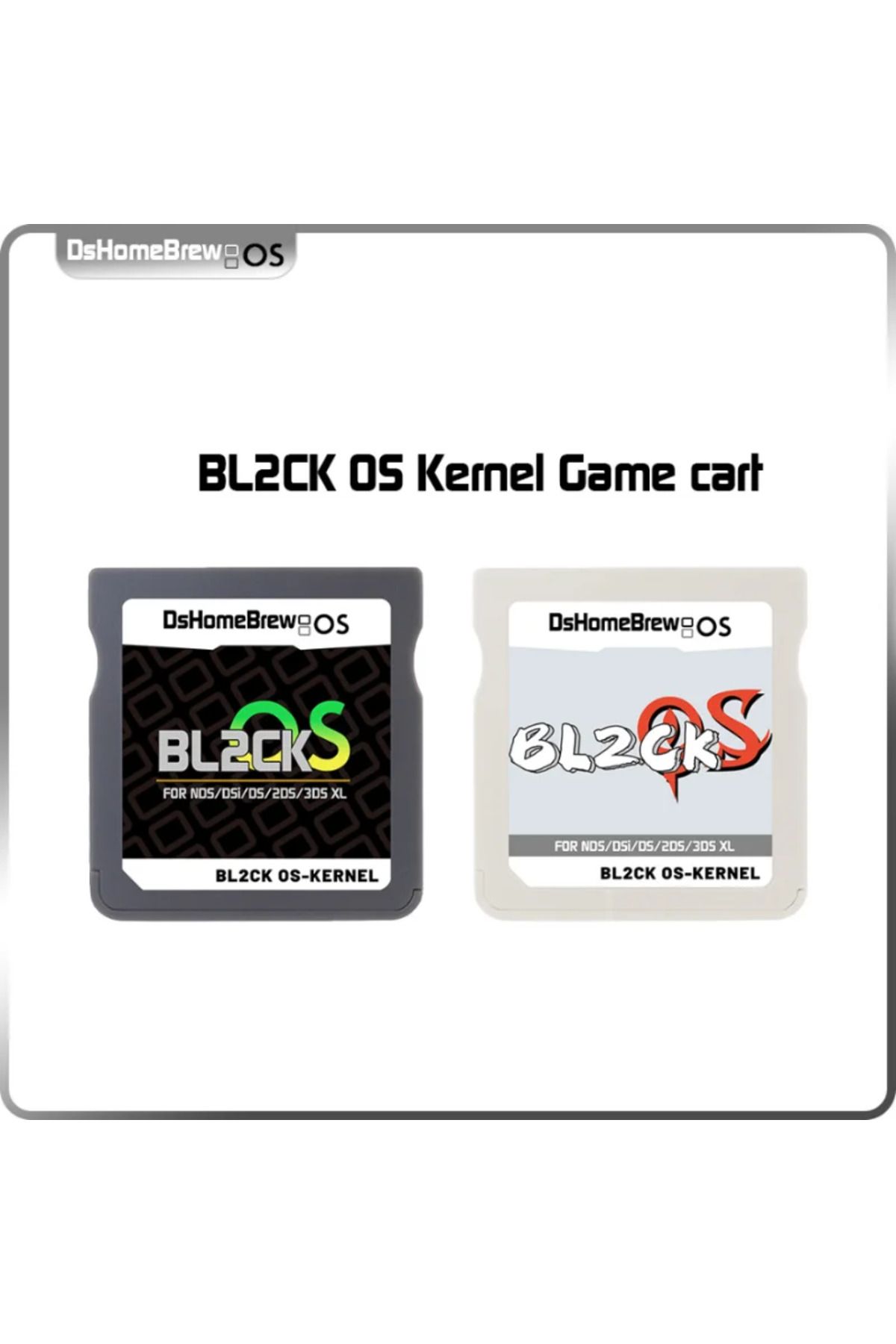 Choice-New NDS R4 HK Reduced Version Burn Card Homebrew BL2CK OS Kernel Game Cart Hobbies Collectibles T... 2