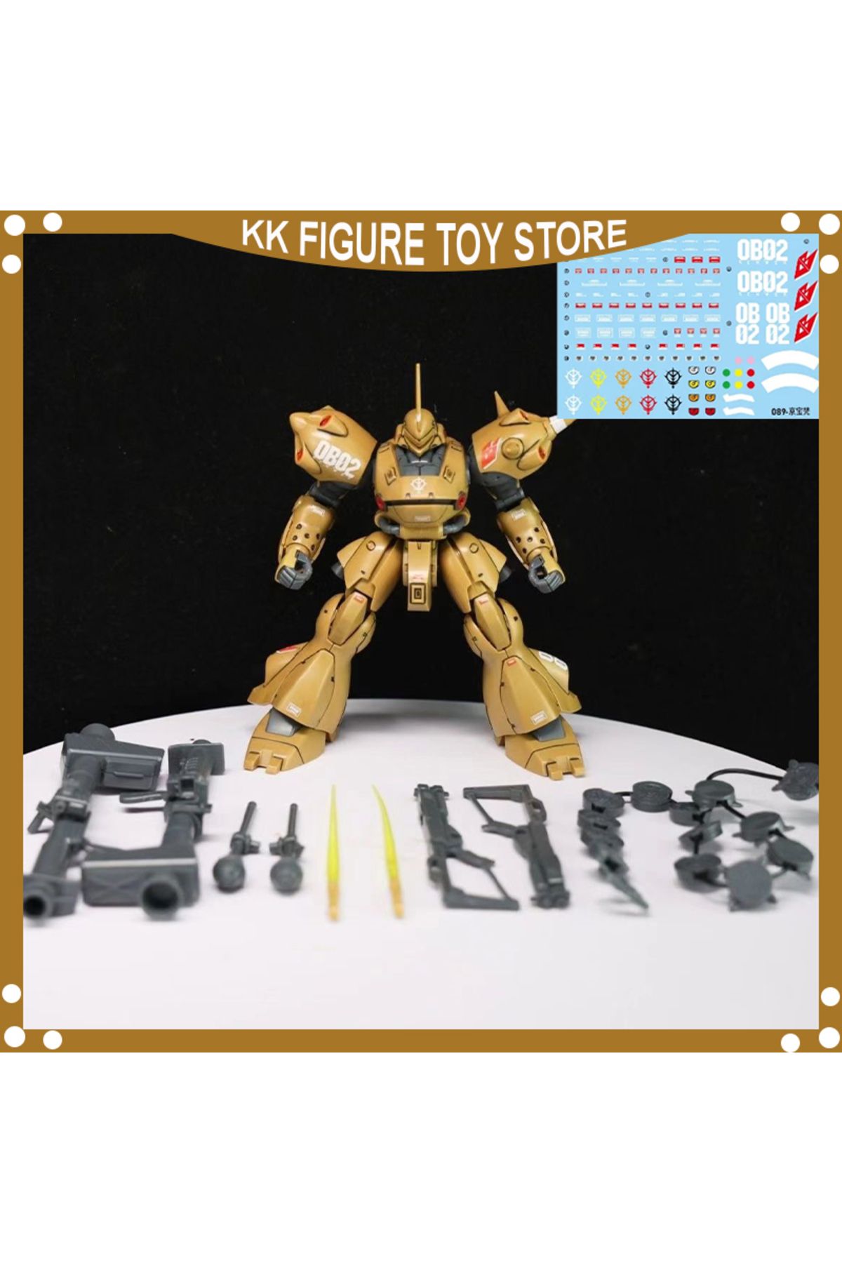 Choice-STAR 089 HG 1/144 Assembly Model Kit Kampfer MS-18E Desert Color Collection Action Figures Robot ... 2