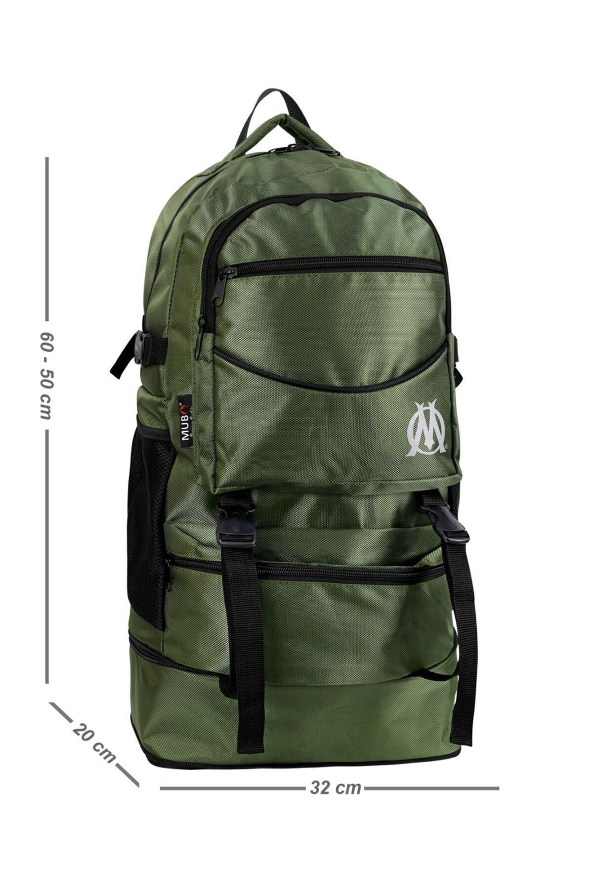 MUBO-55 Lt Extra Volume Waterproof Gusseted Backpack - Travel, Mountaineer, Trekking 1