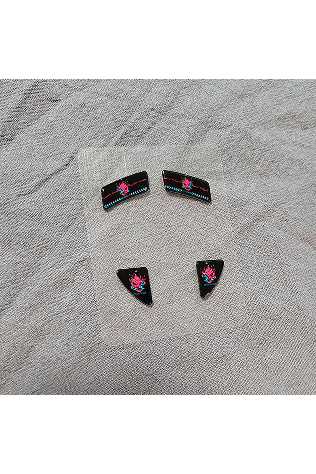 KOQZM-1Pack Glass Mouse Skates Glide Feet Pads Mouse Feet Sticker For Razer Viper Ultimate Rounded Curv... 3