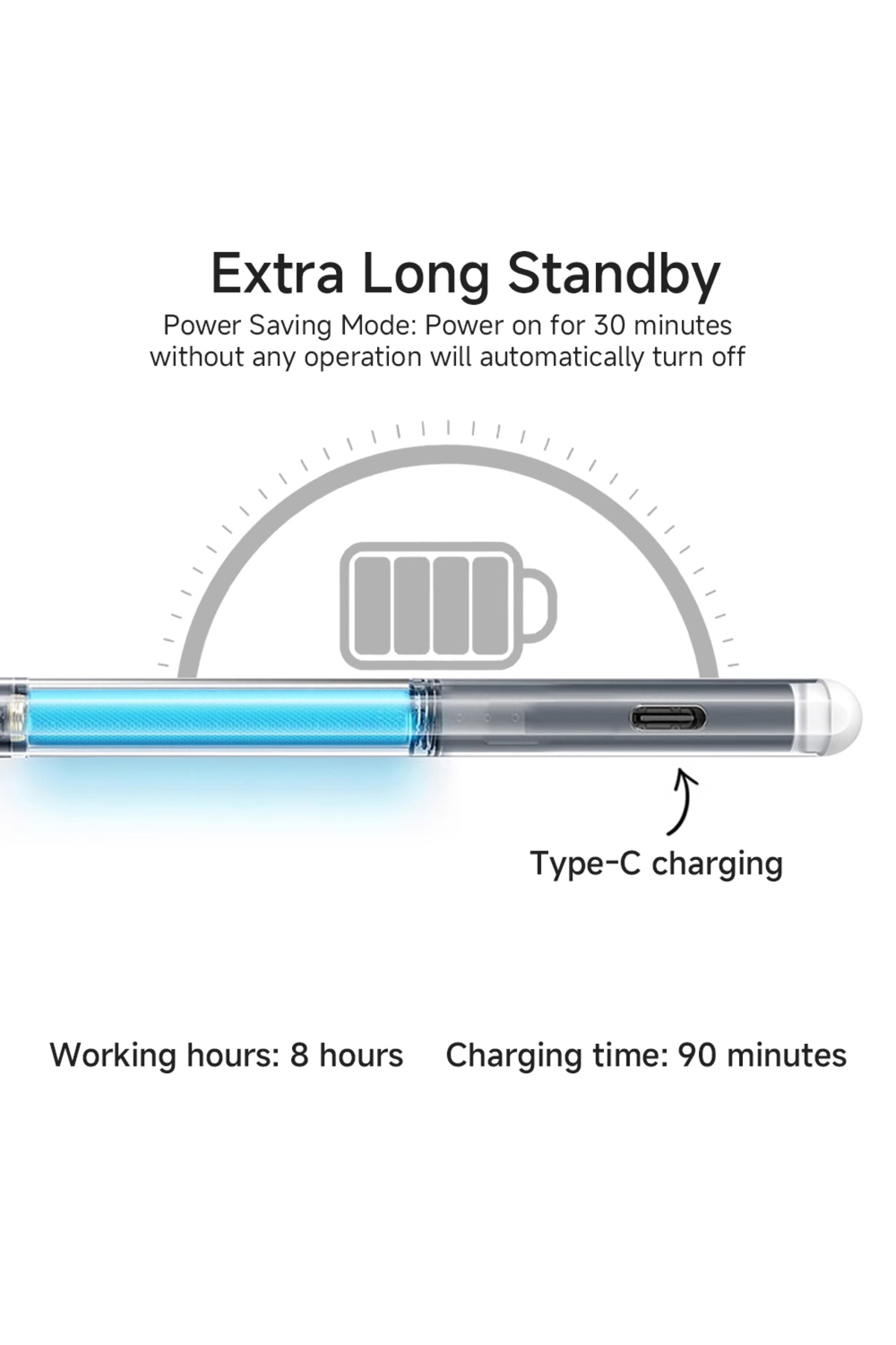 Choice-Universal Stylus Android IOS Windows Stylus IPad Apple Pencil Tablet Features A Magnetic Attachme... 5