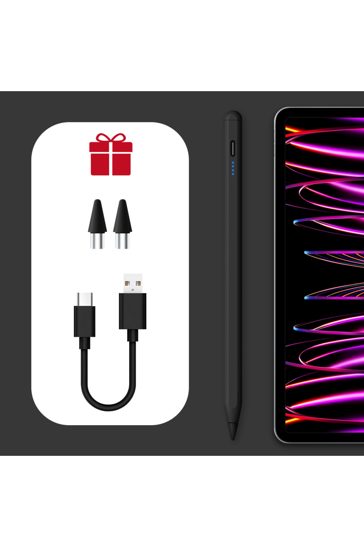 Choice-Universal Stylus Android IOS Windows Stylus IPad Apple Pencil Tablet Features A Magnetic Attachme... 1