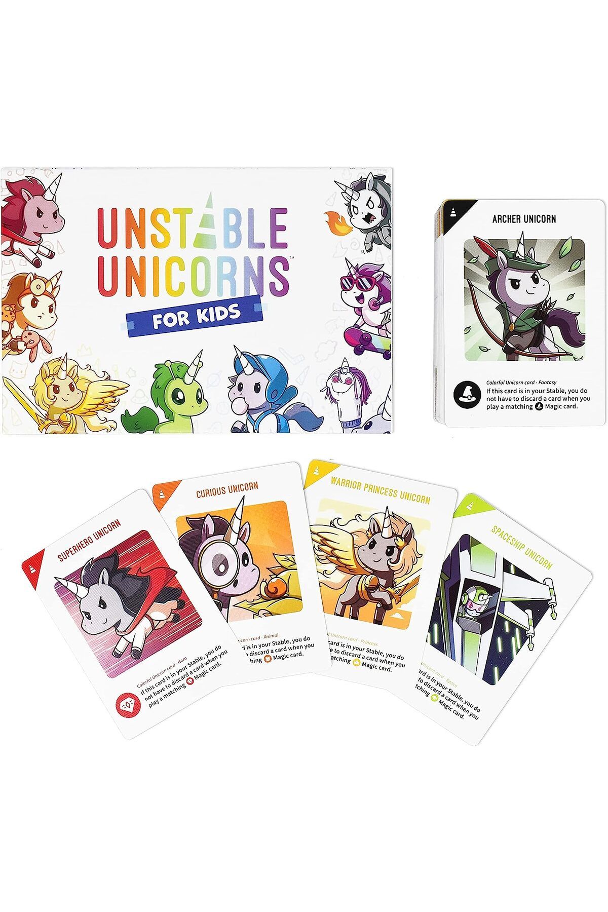 Choice-TeeTurtle | Unstable Unicorns Kids Edition | Card Game | Ages 6+ | 2-6 Players | 15-45 Minutes Pl... 4