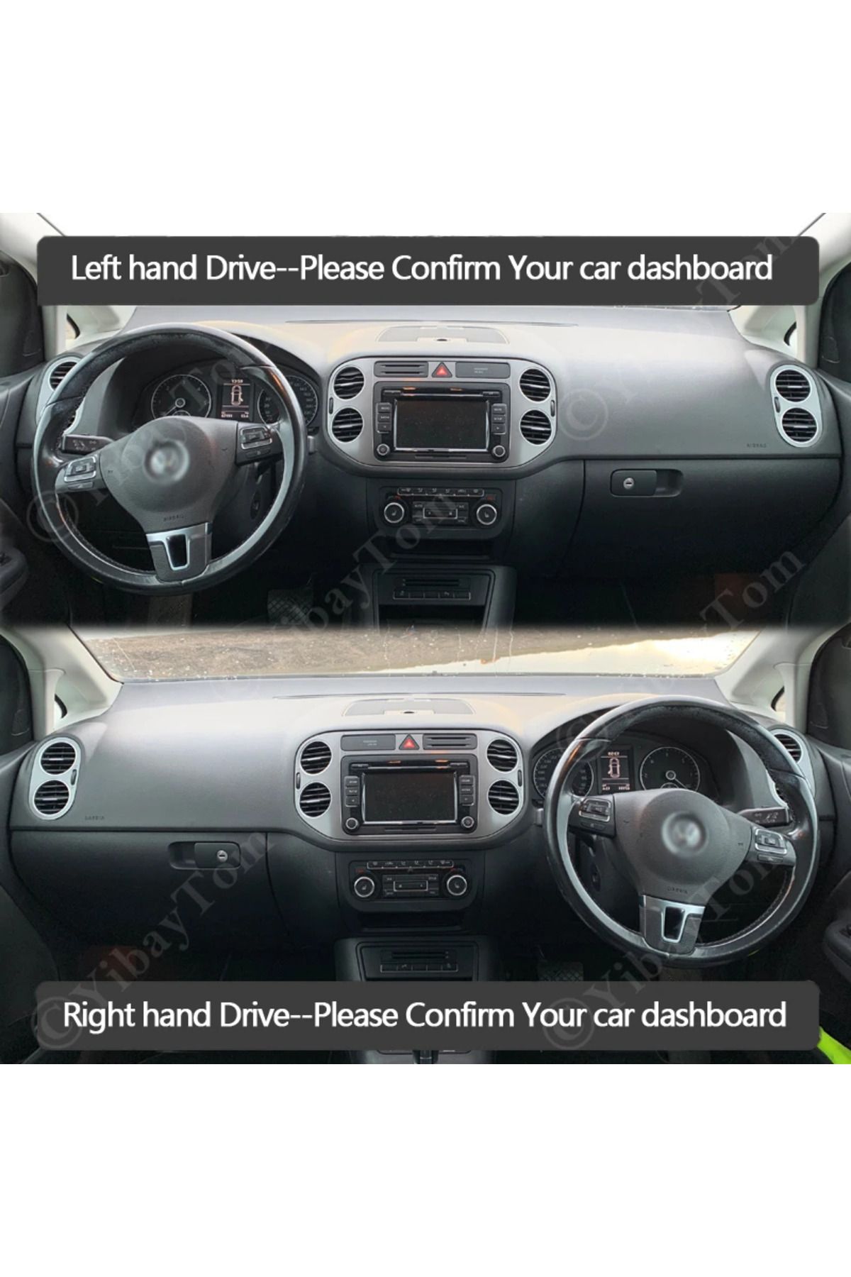 Choice-For Volkswagen VW Golf Plus CrossGolf 2004~2014 2005 2006 Dashboard Cover Pad Liner Sunshade Dash... 3