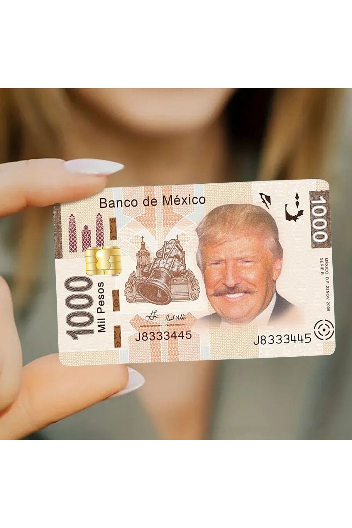 Choice-Magic Trump Funny Matte Hentai Money Blockbuster Stonks Credit Card Debit Card Skin Case Tape Sti... 6
