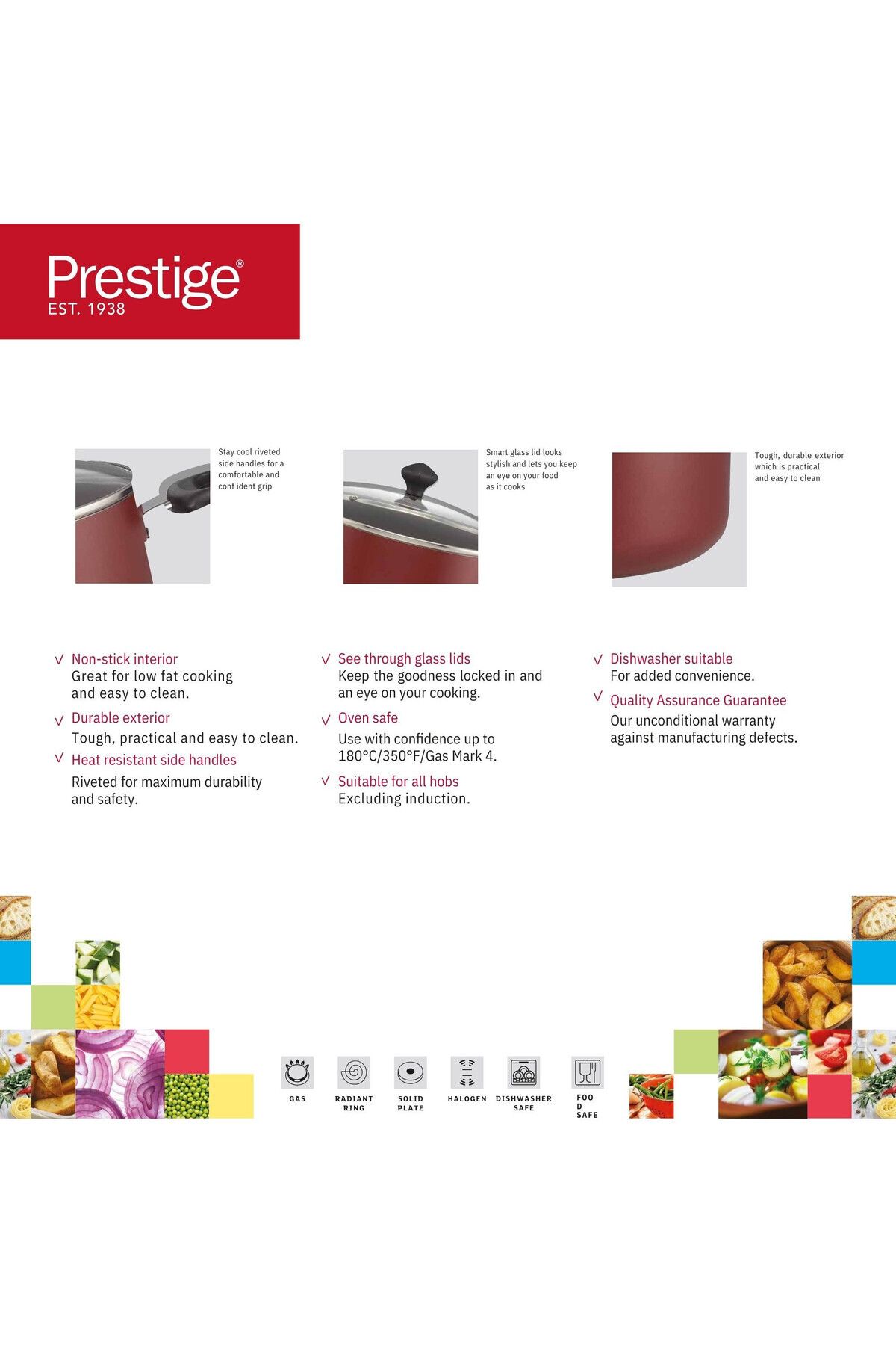Prestige-Essentials  Non-Stick Cookware Set  6-Piece - PR22453 3