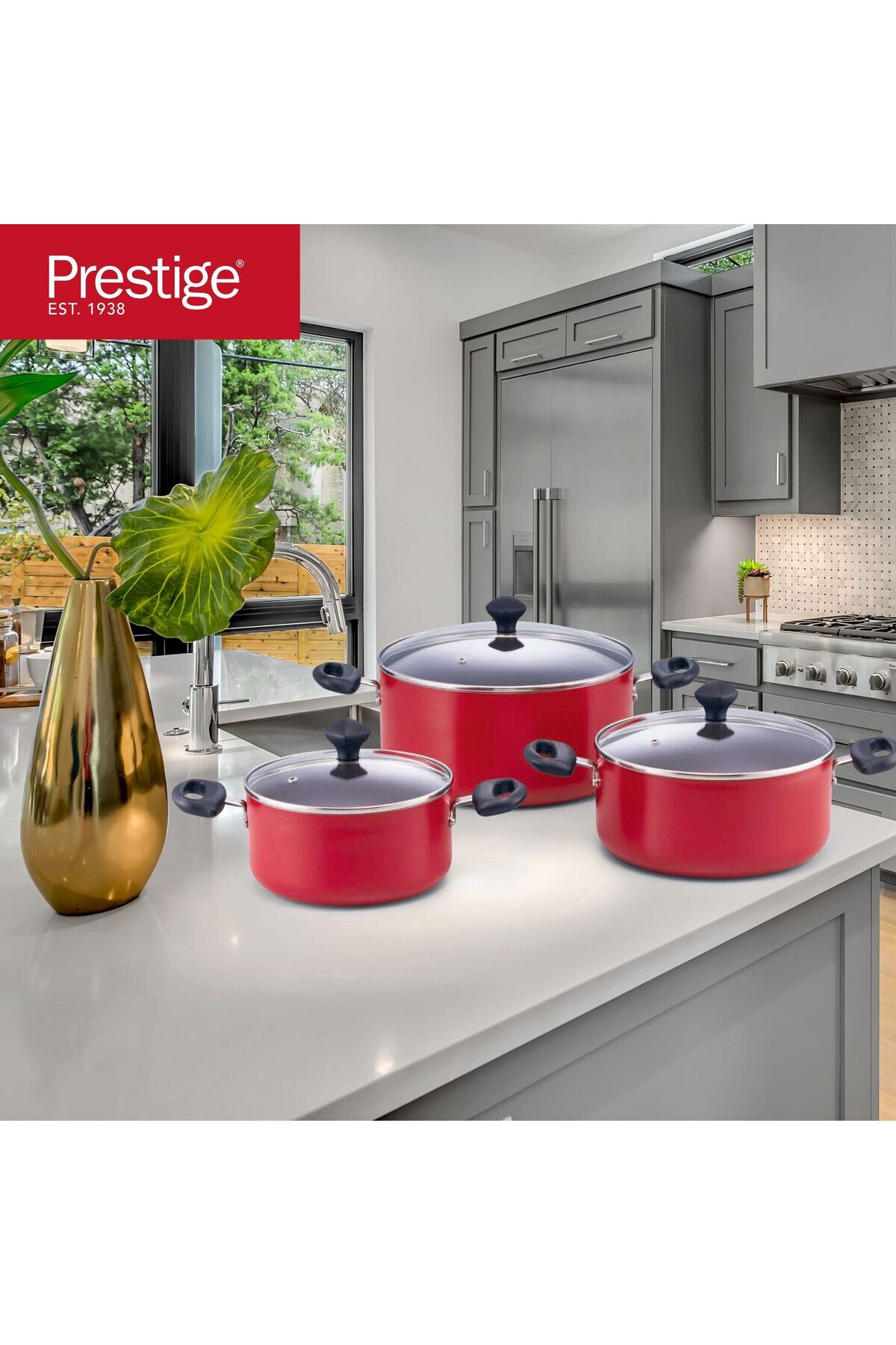 Prestige-Essentials  Non-Stick Cookware Set  6-Piece - PR22453 5