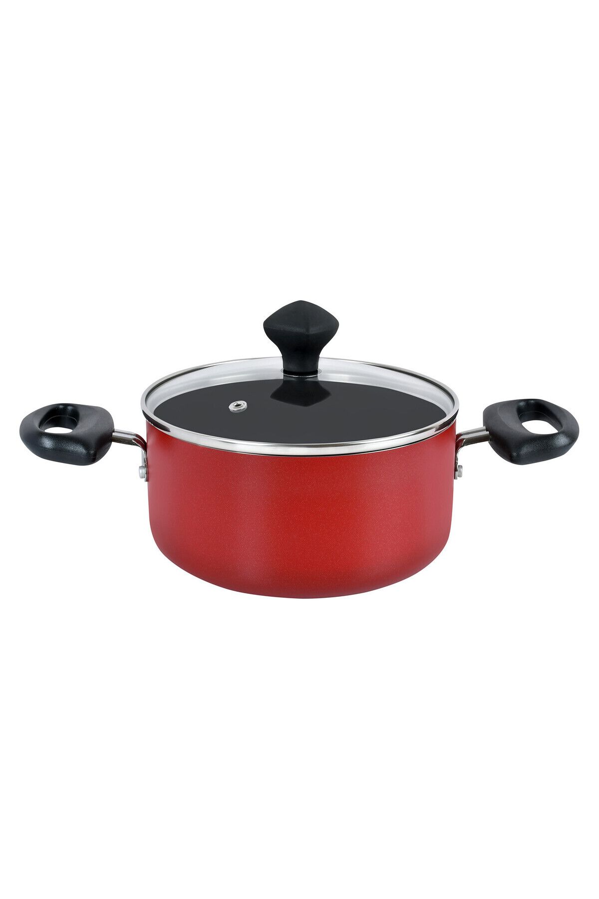 Prestige-8 Piece Non-Stick Cast Aluminium Cookware sets | Induction Base Cookins Set - Red 3