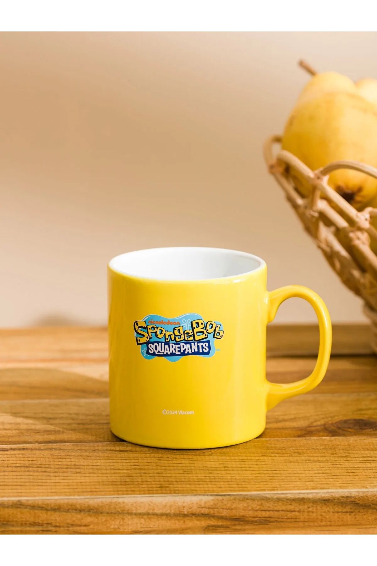 Sünger Bob Sponge Bob Temalı Renkli Baskılı Kupa 320 ml - 3