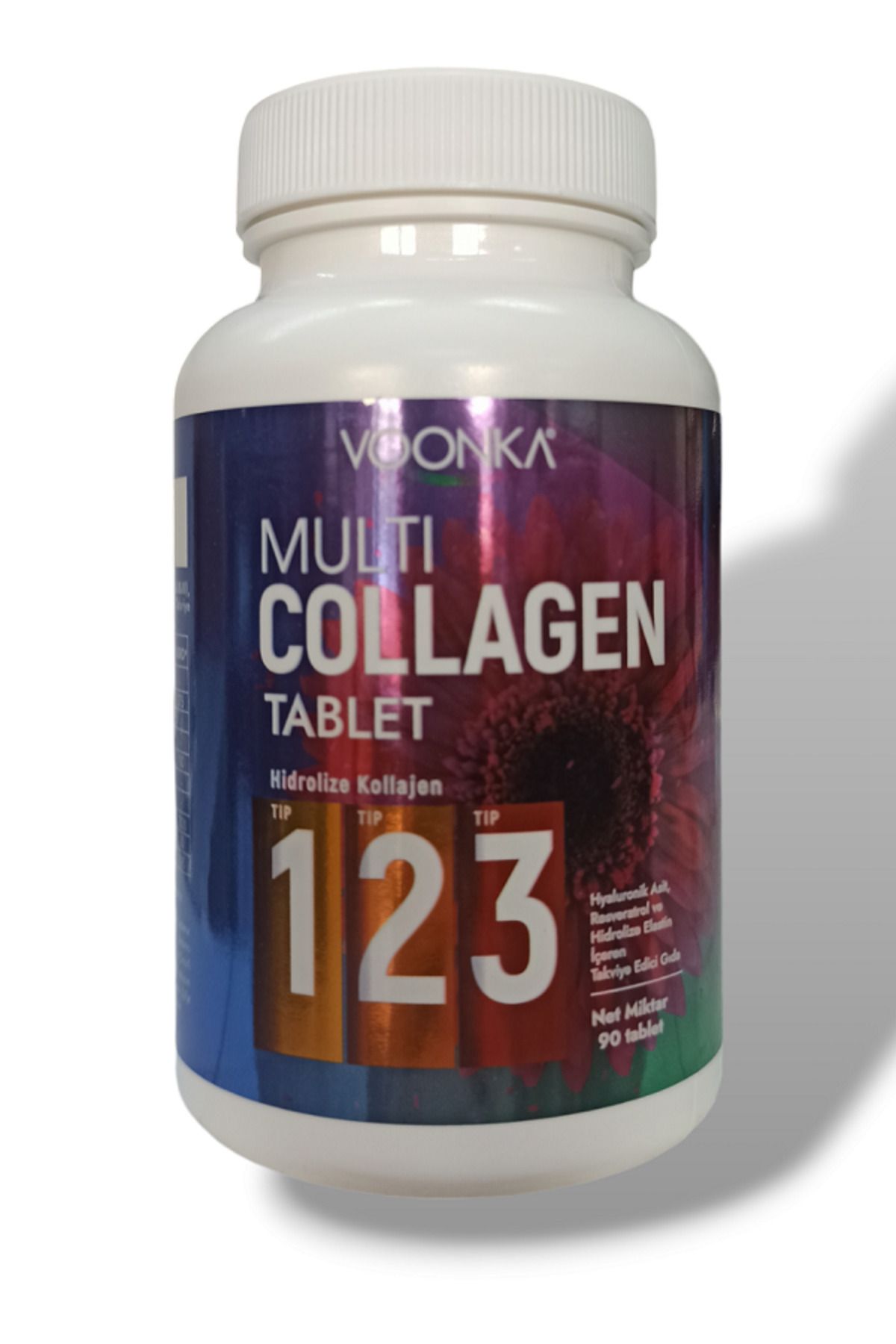 Voonka Multi Collagen Powder Hidrolize collagen 90 Tablet