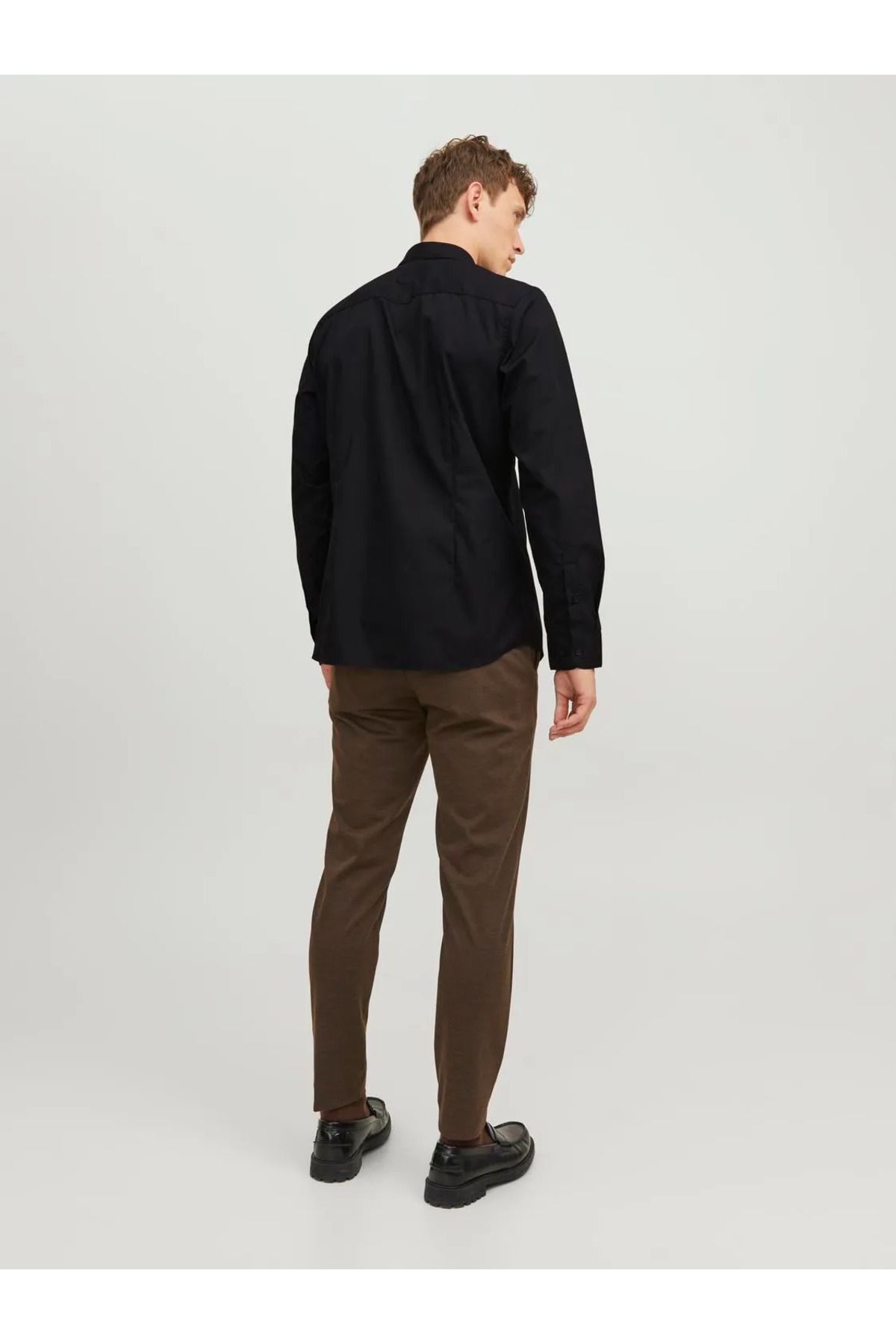 Jack & Jones-Jjjoe Ls Plain Shirt 2