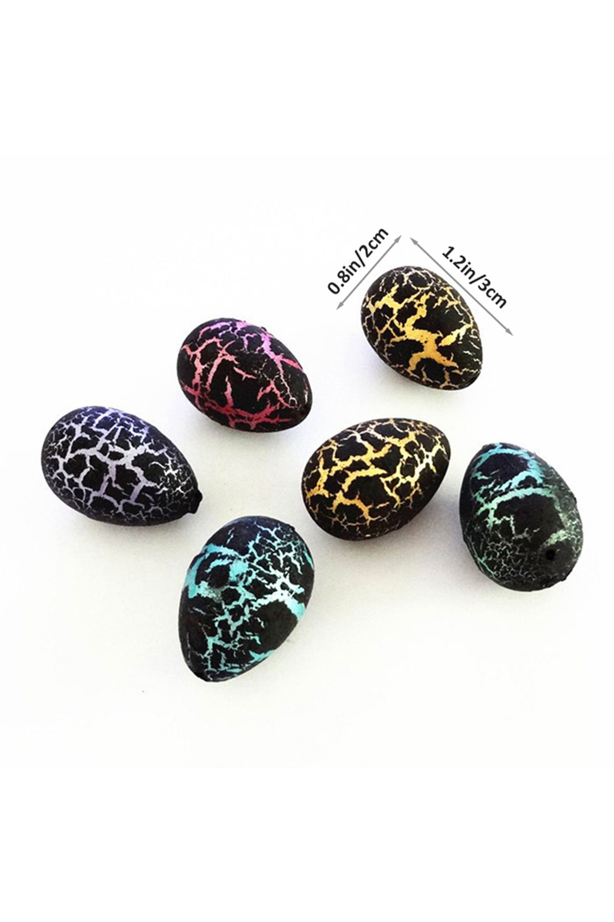 Choice-Kids Fun Toys Magic Water Growing Egg Hatching Colorful Dinosaur Add Cracks Grow Eggs Gift Educat... 6
