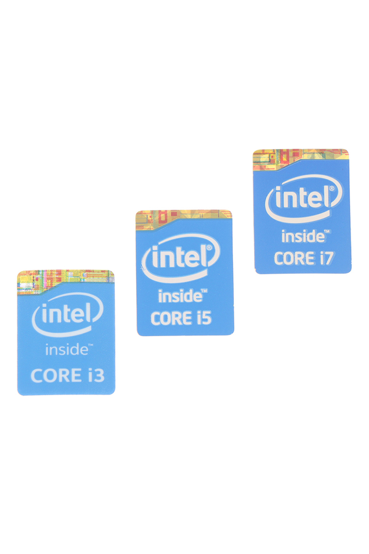 Choice-5Pcs 4th Generation Intel Core I3 I5 I7 Sticker Label Notebook Decoration 3