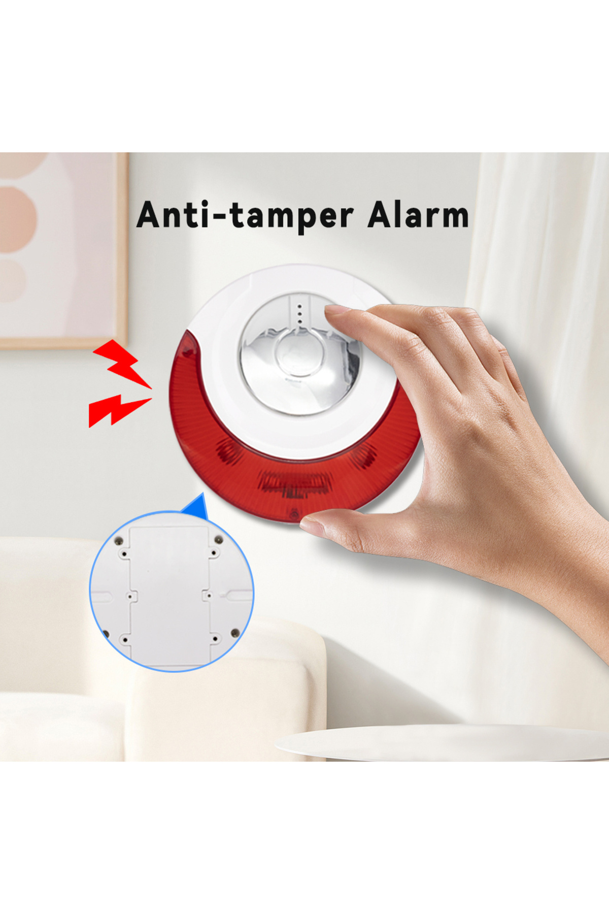 Choice-Meian 110dB Siren Alarm, Home Security Alarm System, 433MHz Wireless Sirena Alarm for Home, Smart... 4