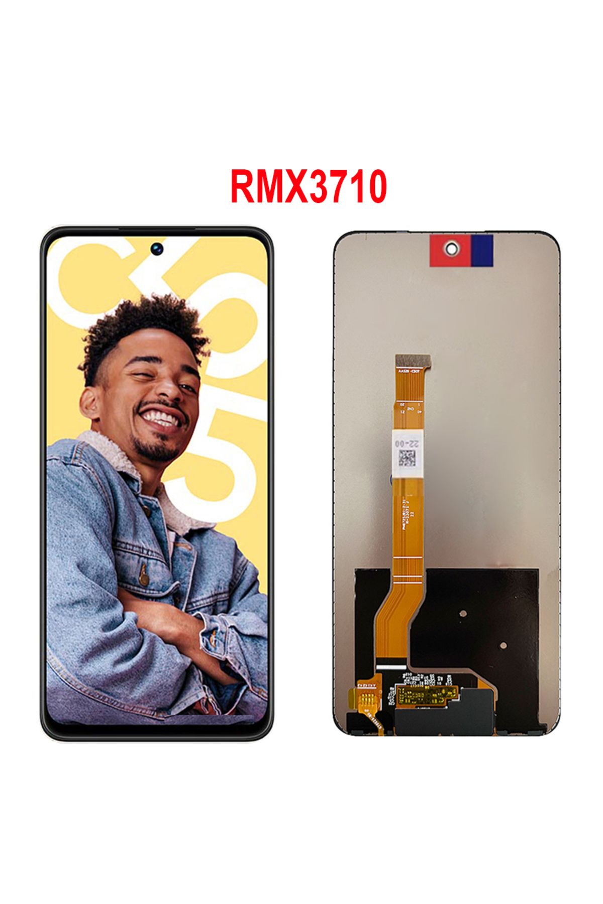 Choice-Screen With Frame For Realme C55 RMX3710 LCD Display Touch  Pantalla Digiziter Assembly Screen Re... 3