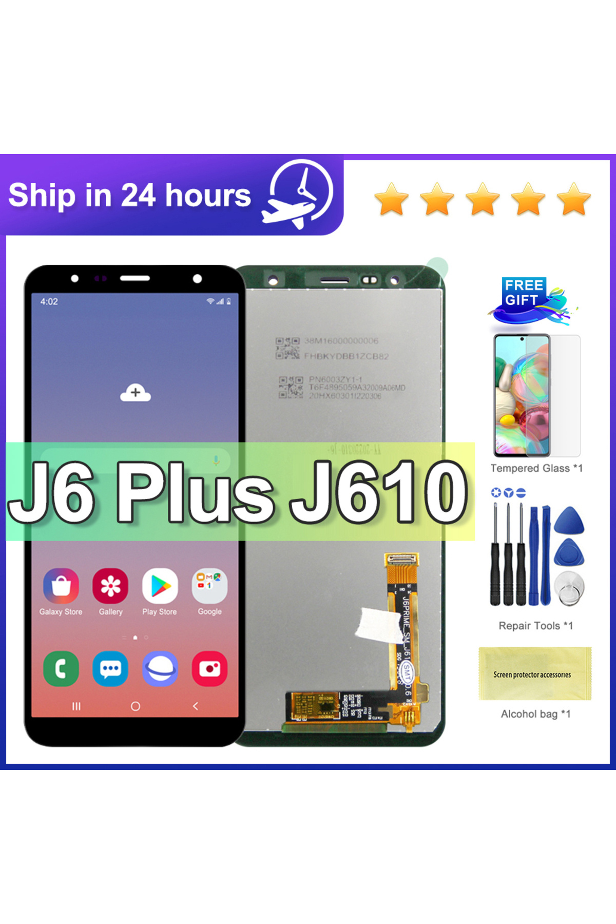 sinmaytai-6.0 inch For Samsung J6+ J610 J610F J610FN Display LCD Screen replacement for Samsung J6 plus dis... 7