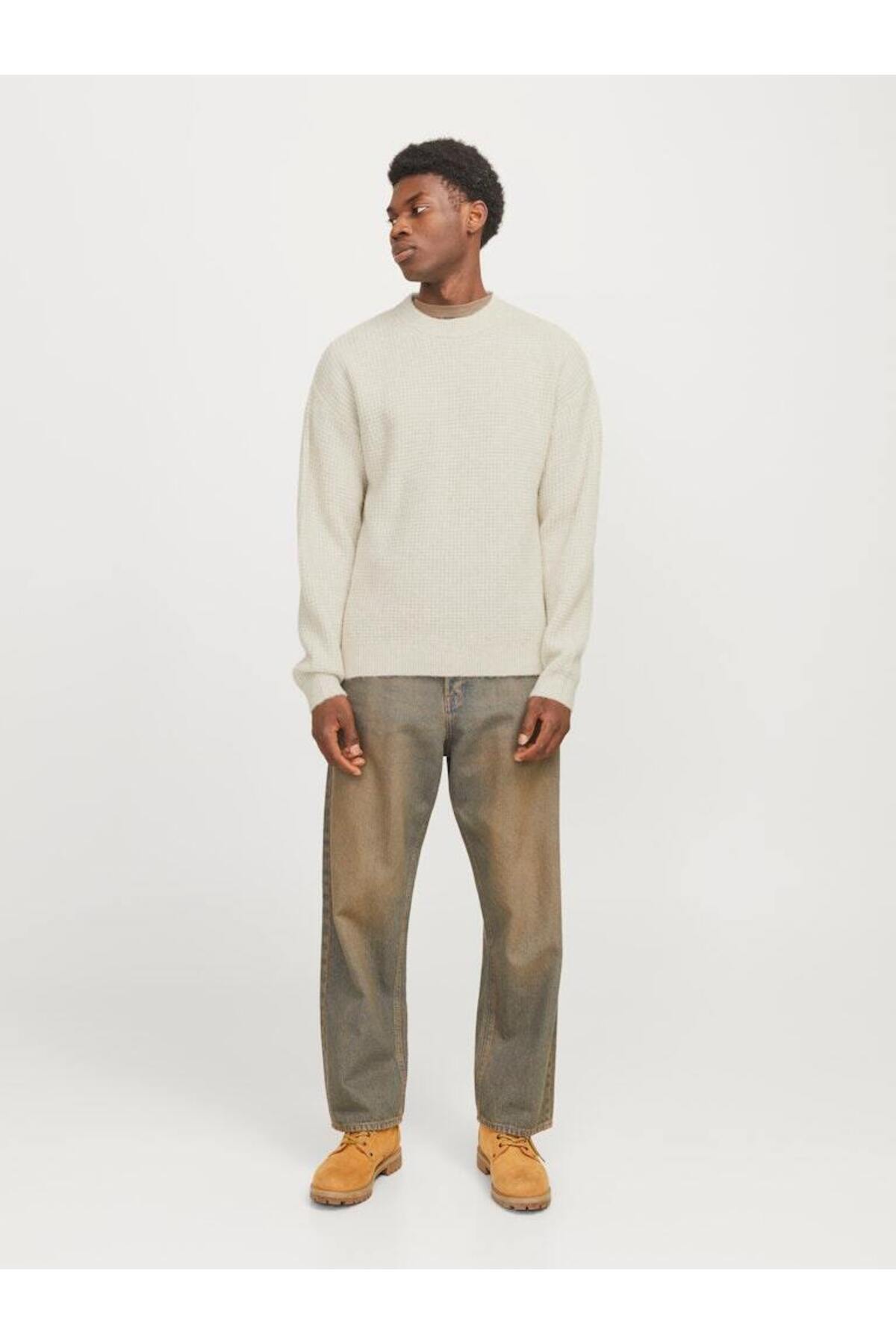 پلیور مردانه راسته آستین استاندارد | جک اند جونز Jack & Jones TYC124AFCC21C53005 - تصویر 4